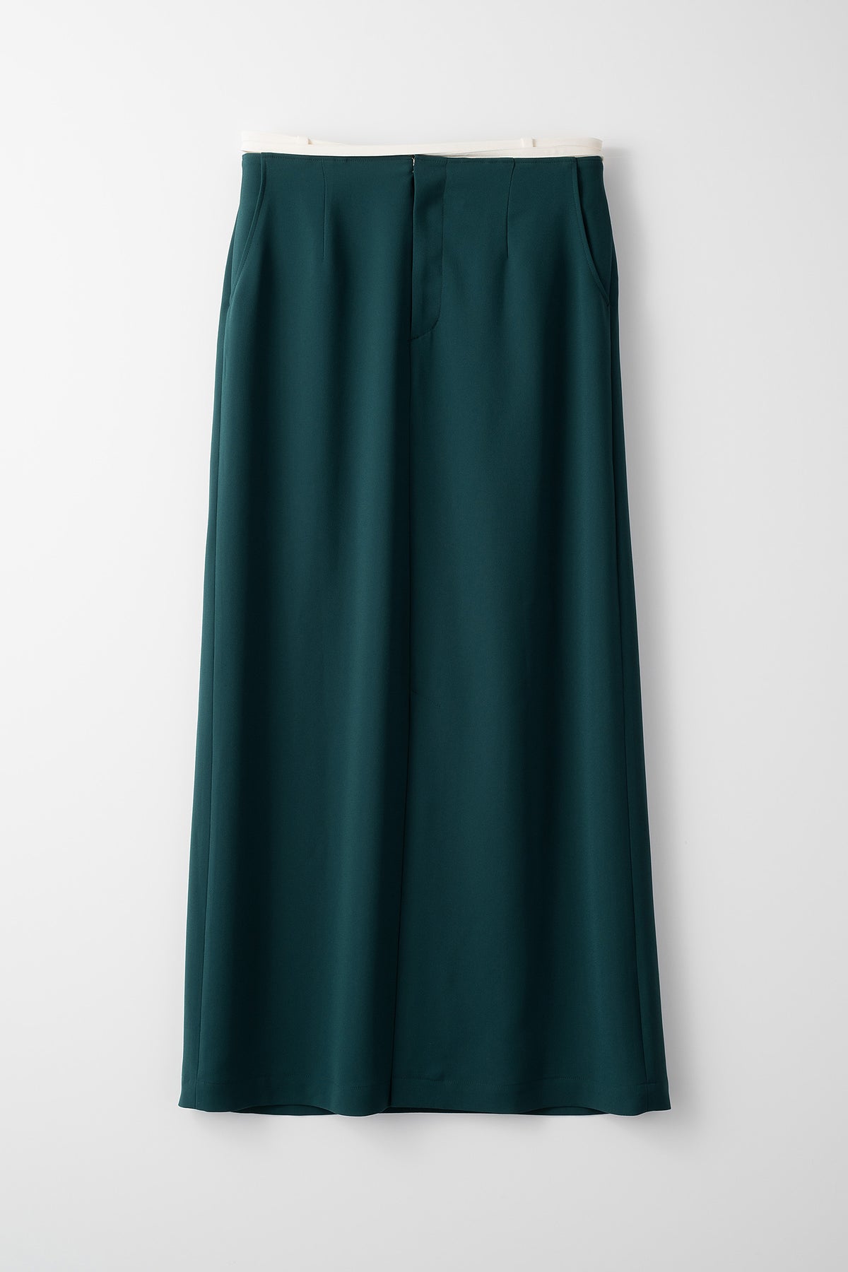 String slit skirt (Green)