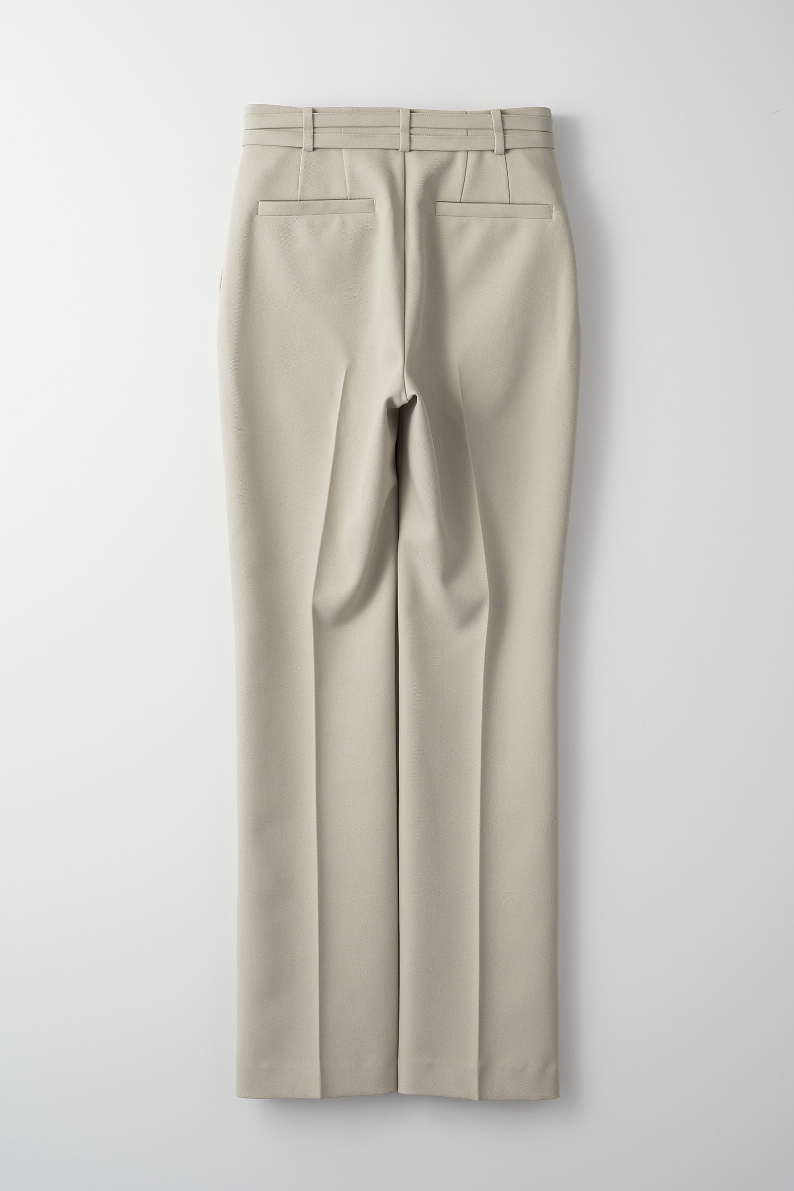 Flow string trousers (Light gray)