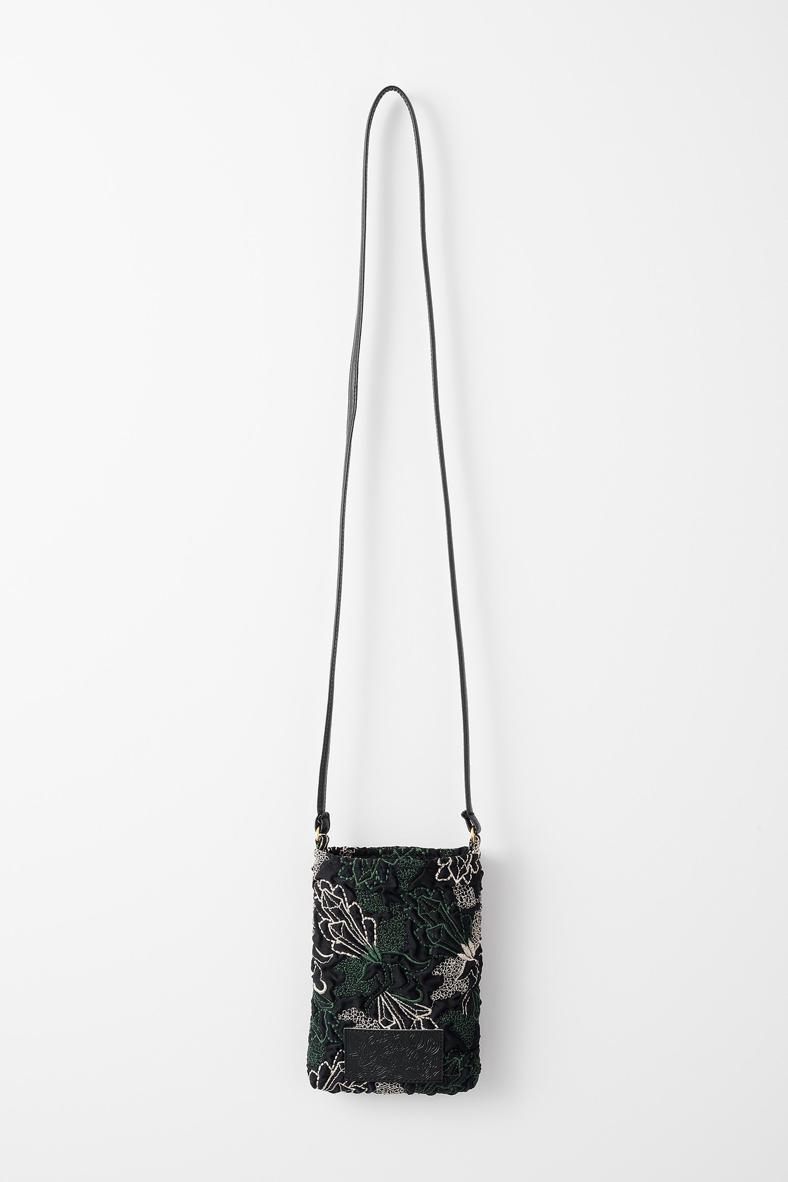 MURRAL Quartz embroidery minibag (Black)