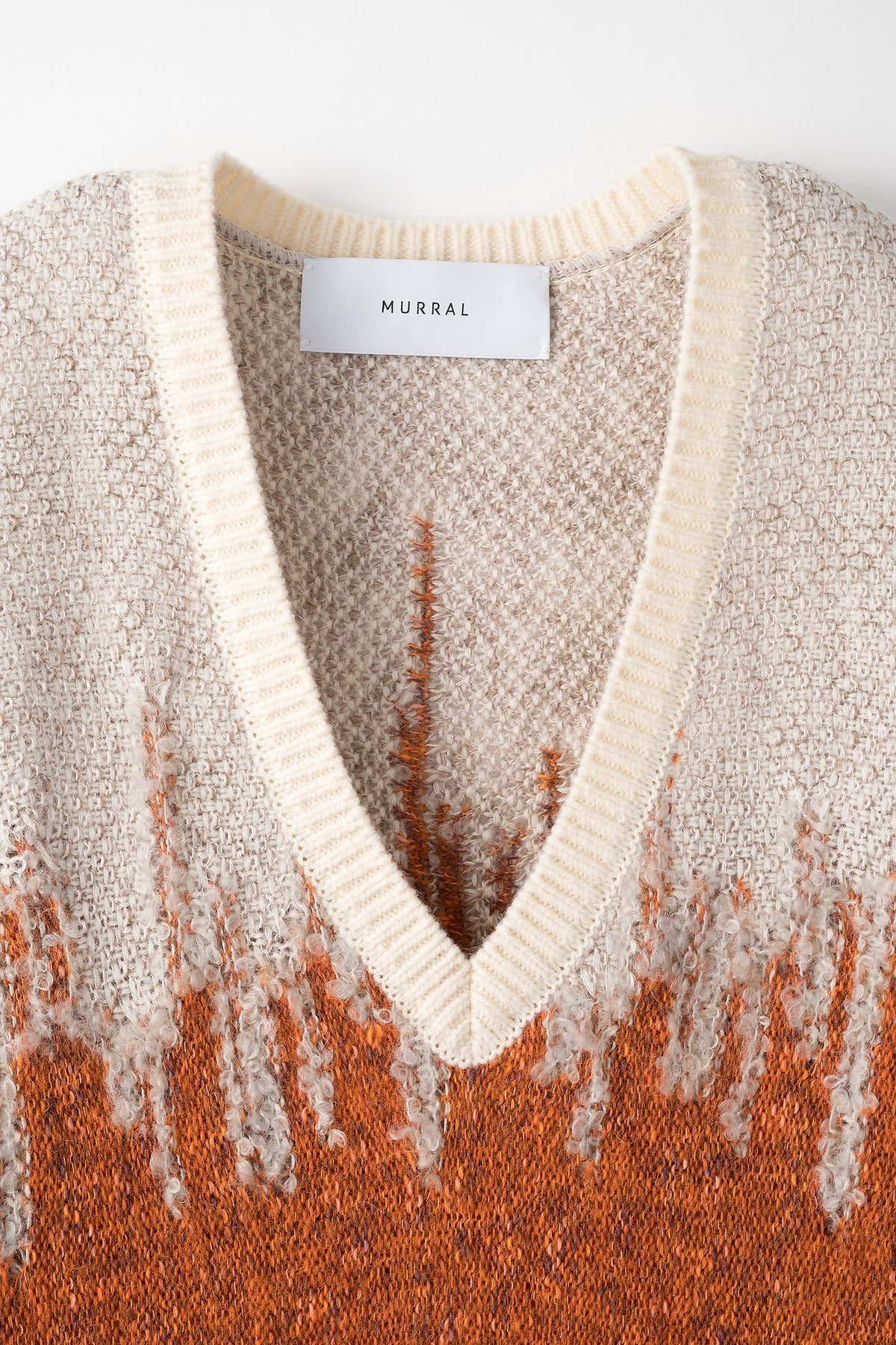 Water mirror knit dress (Light gray)