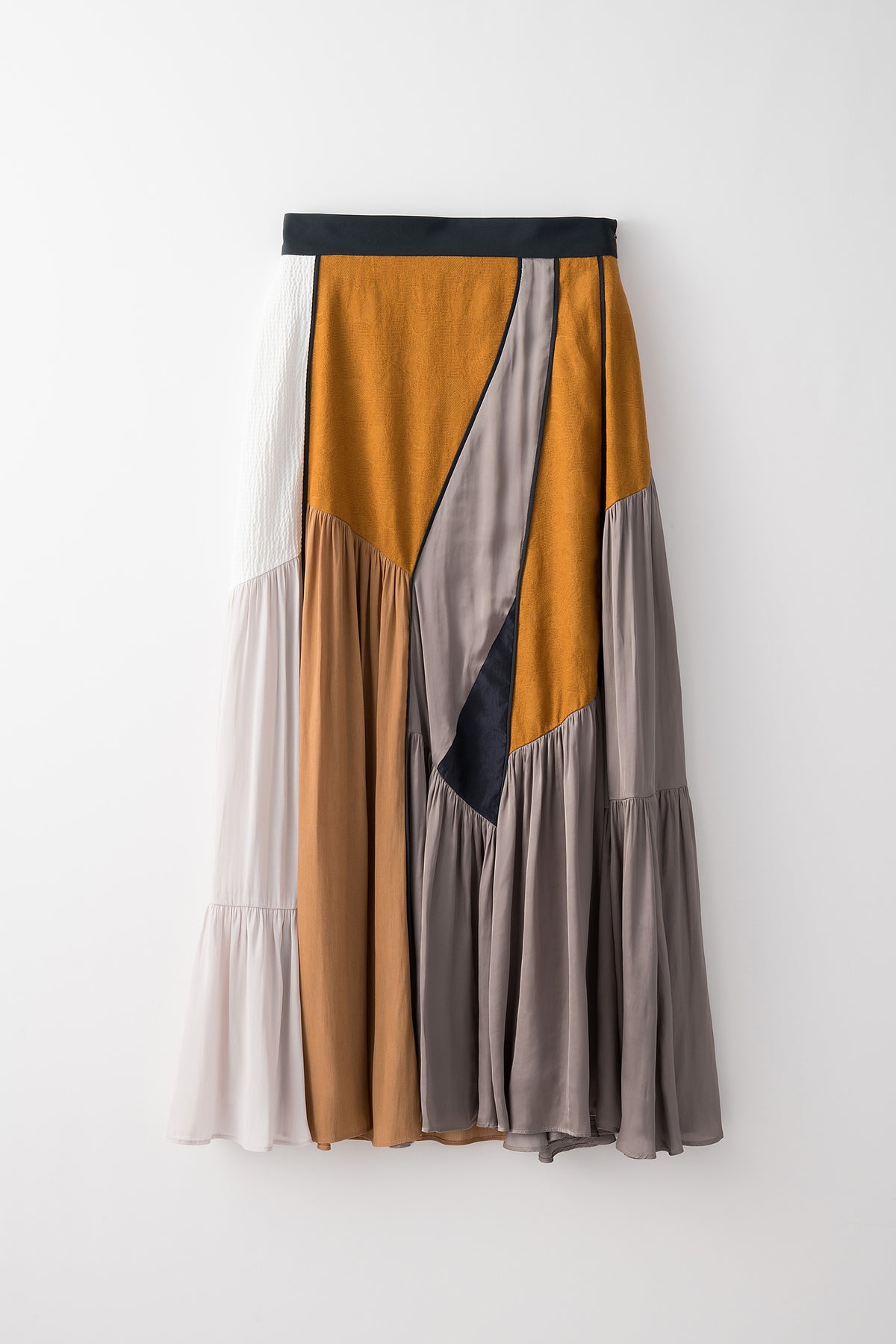 Leaf vein skirt(Orange)