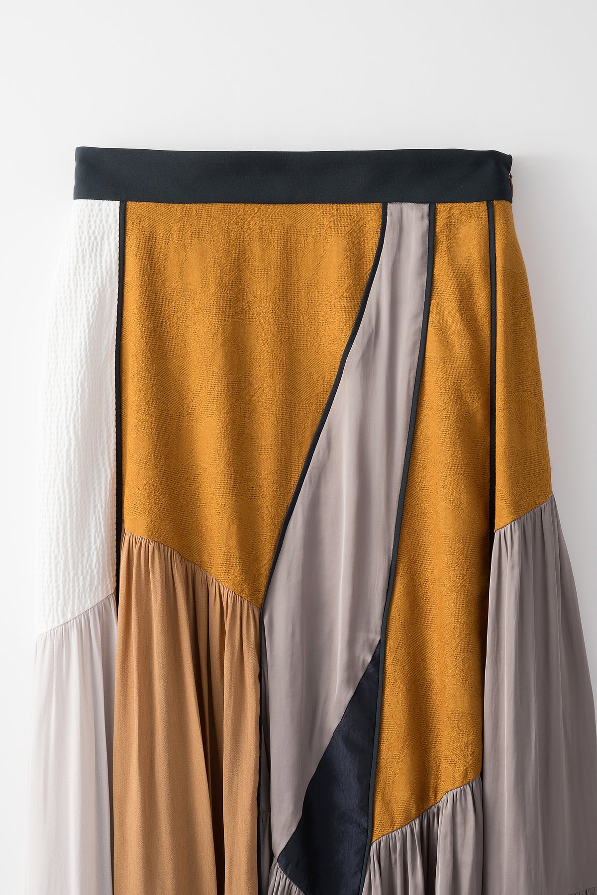 Leaf vein skirt(Orange)