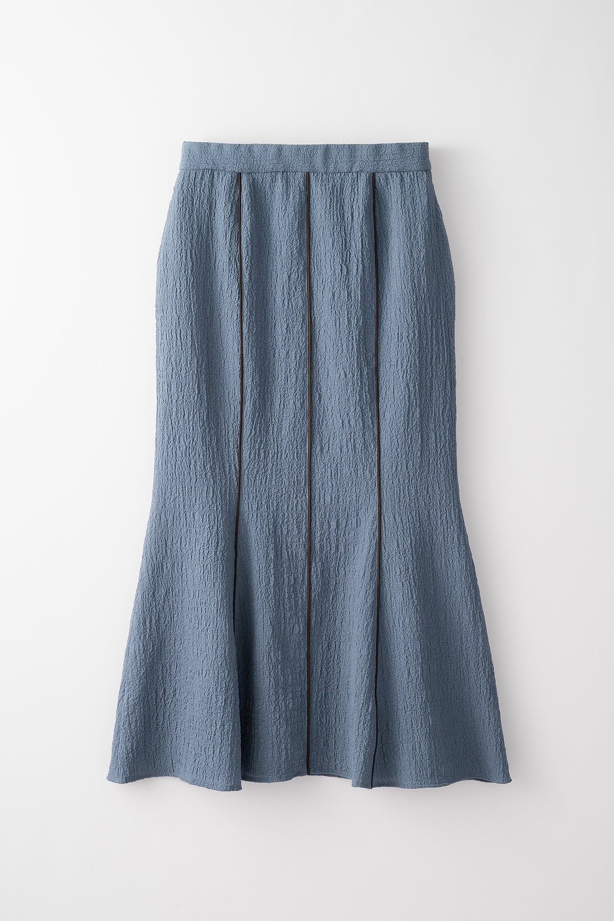 Unevenness skirt(Blue)