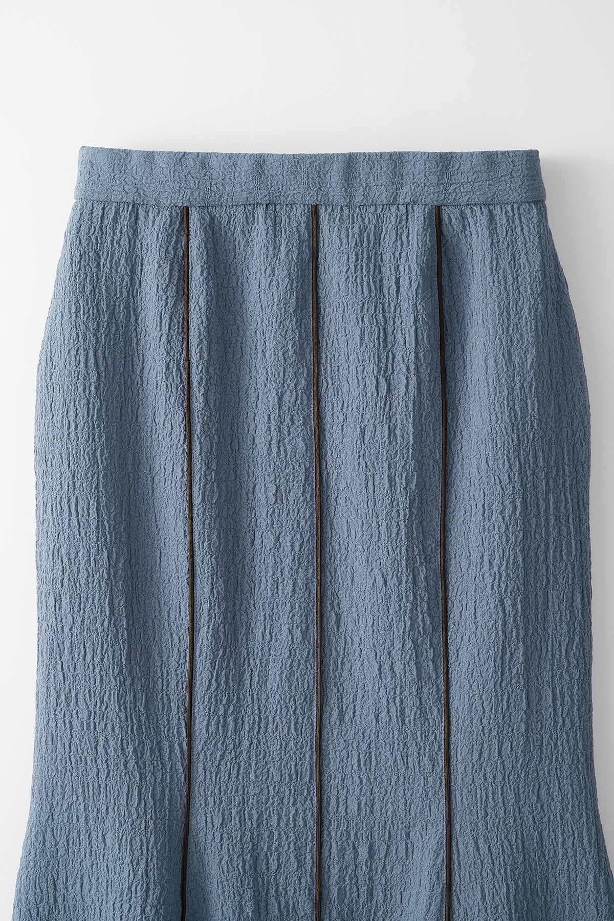 Unevenness skirt(Blue)