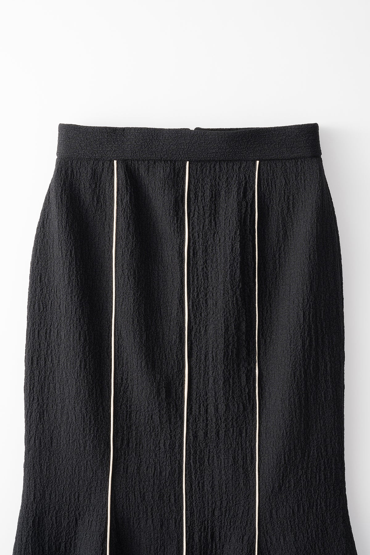 Unevenness skirt(Black)