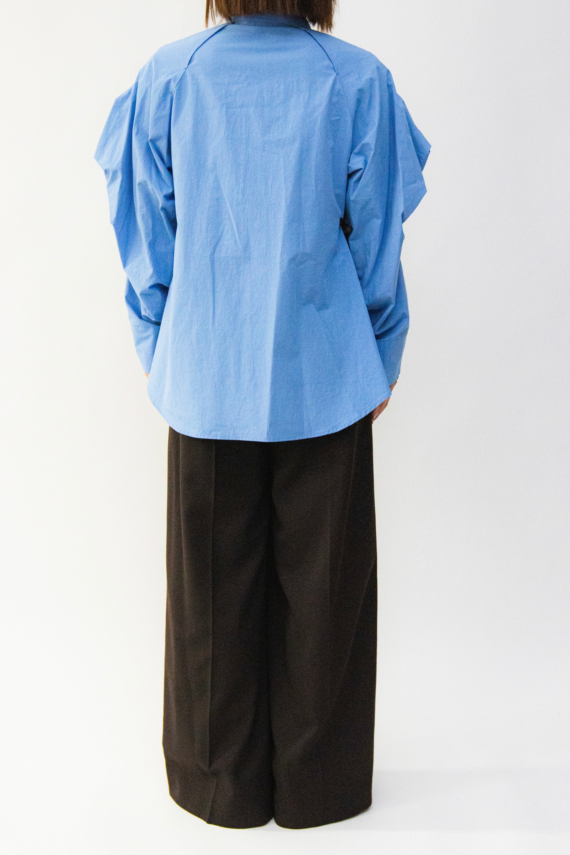 MURRAL Trillium embroidered shirt (Pale mint)