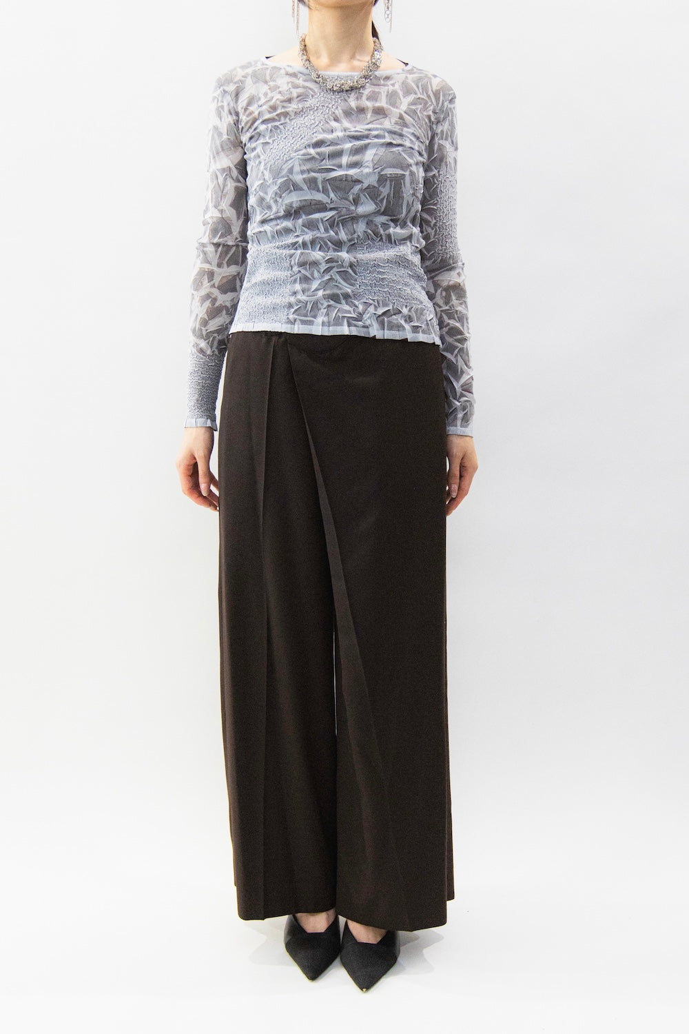 MURRAL Crumpled tops (Ivory)