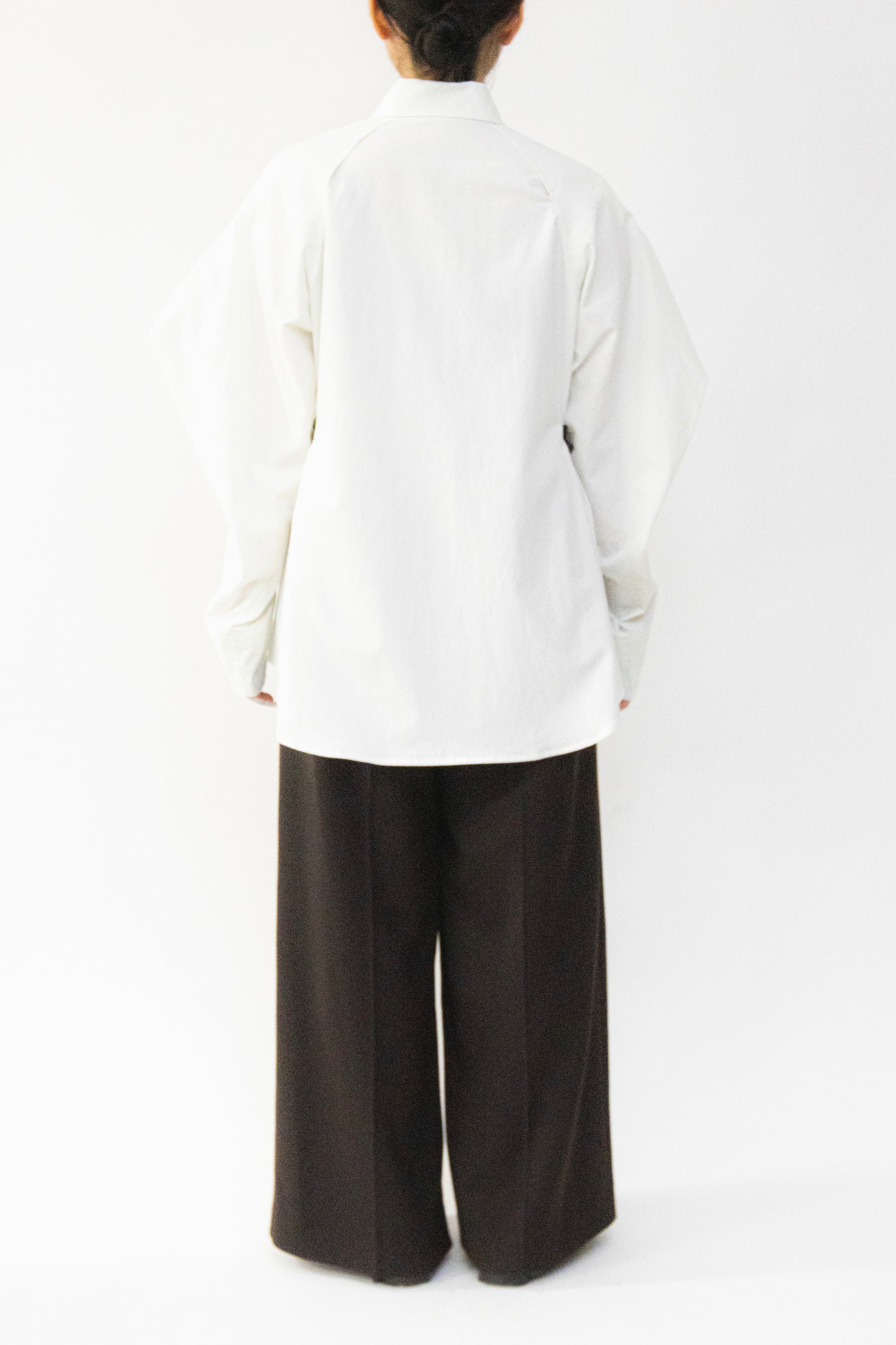 MURRAL Trillium embroidered shirt (Blue)