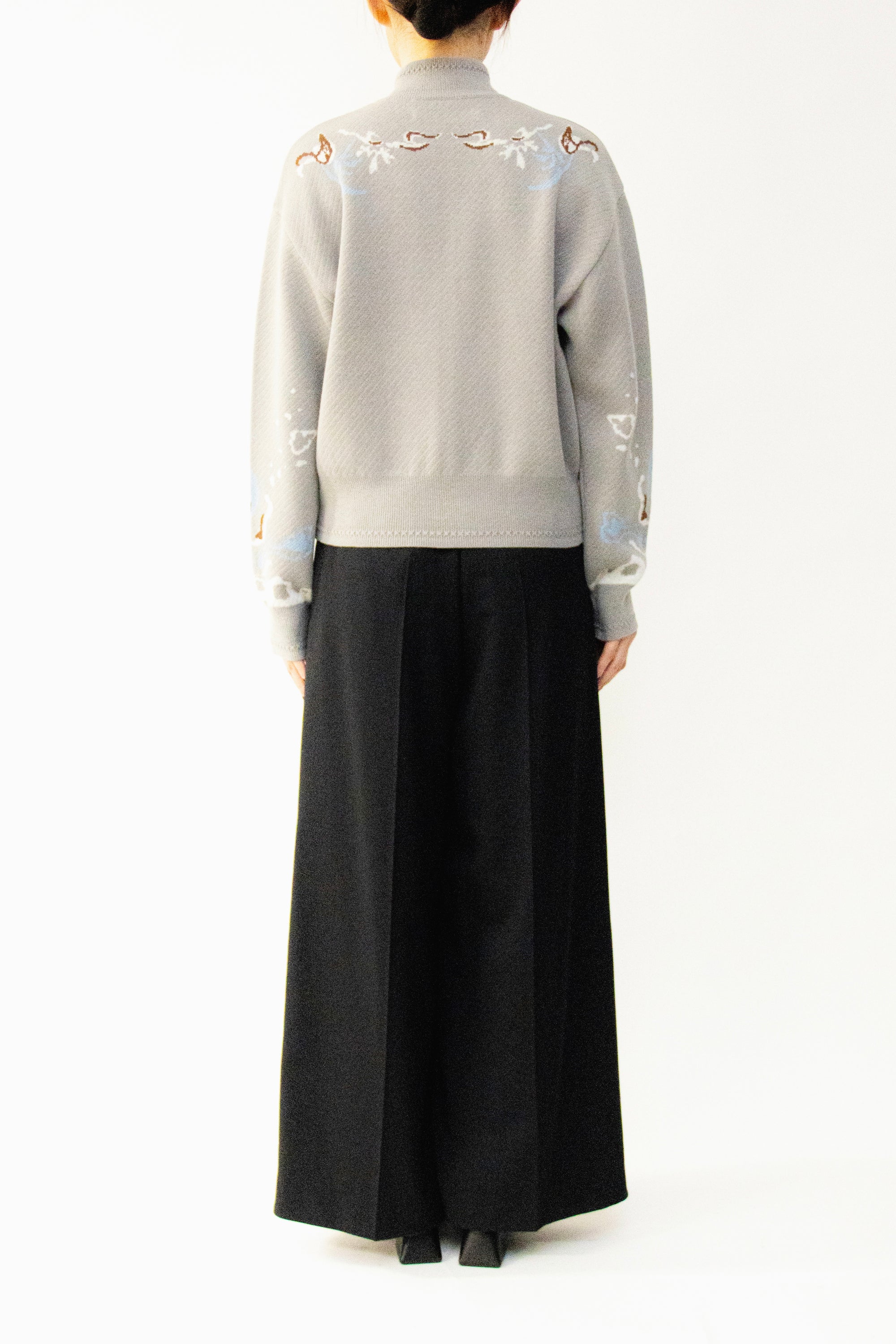 MURRAL Trillium knit cardigan (Beige)