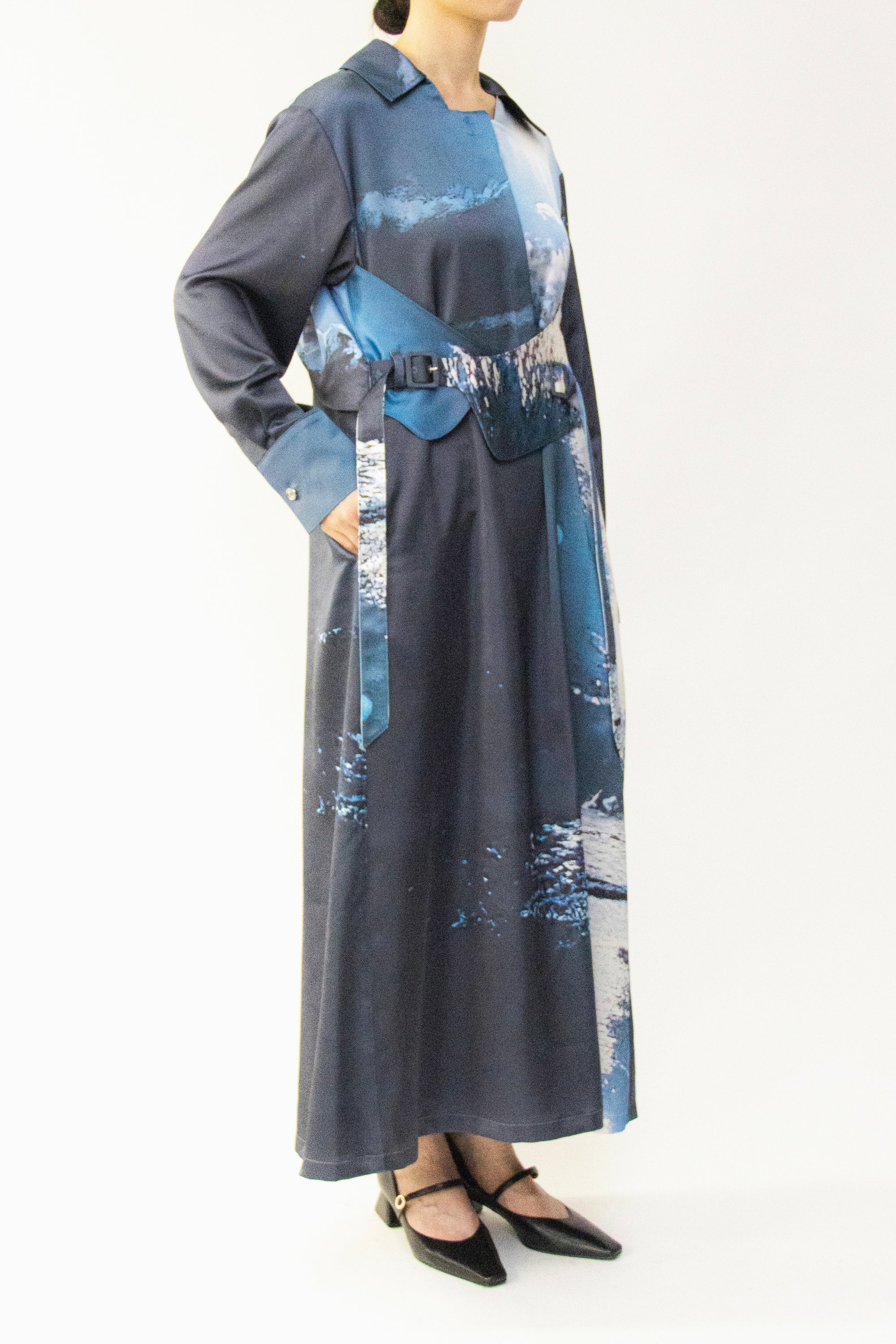 MURRAL Moon road dress (Blue)