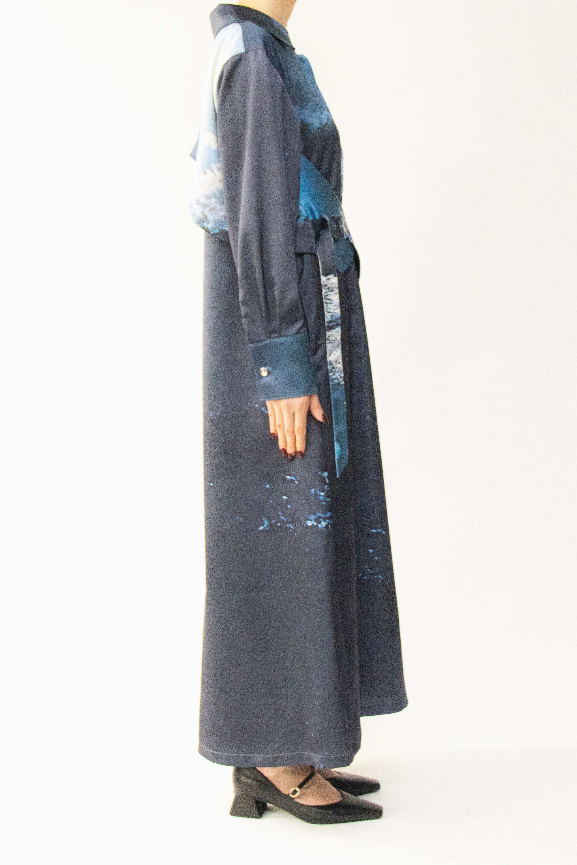 MURRAL Moon road dress (Blue)