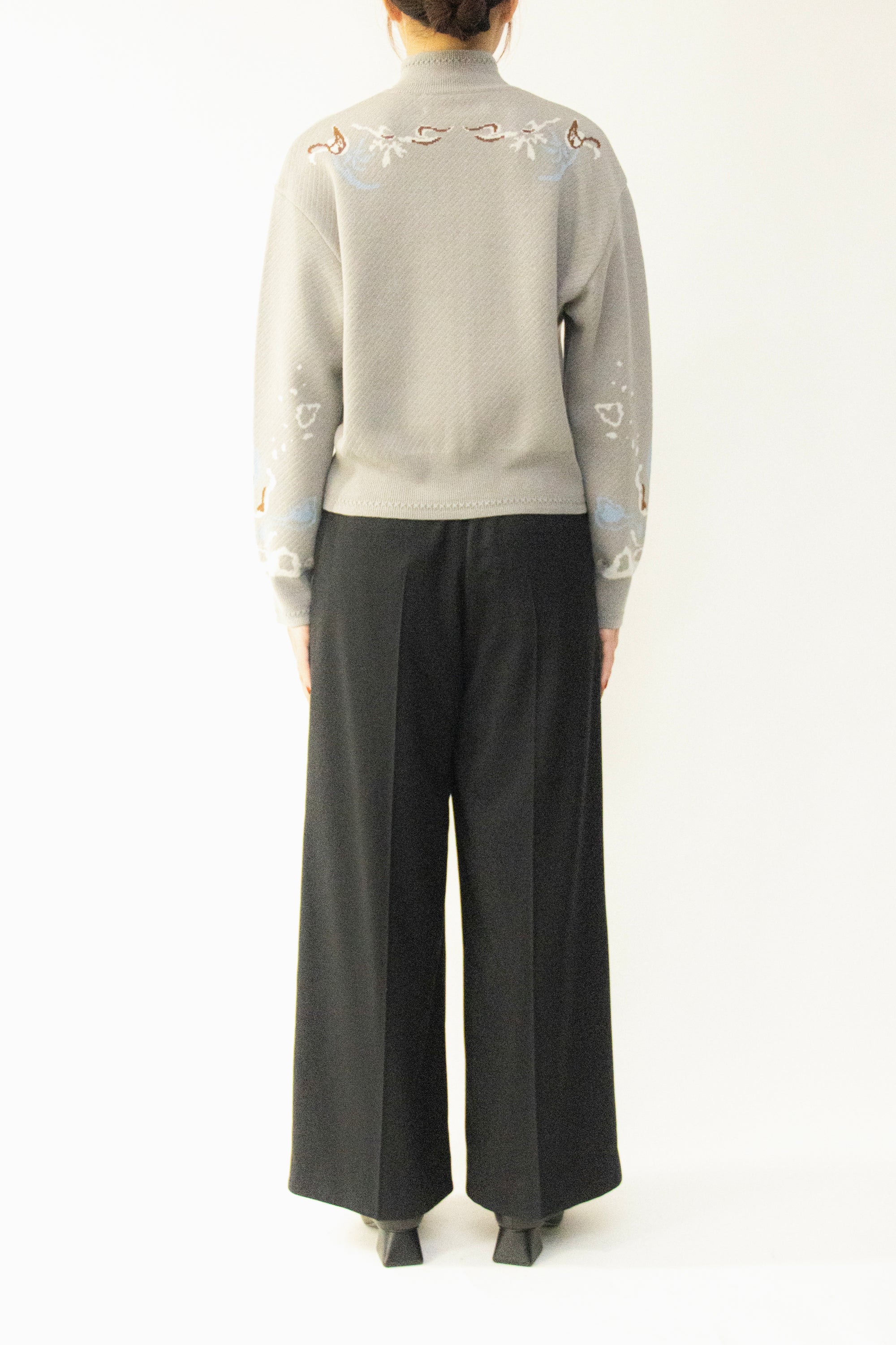 MURRAL Trillium knit cardigan (Beige)