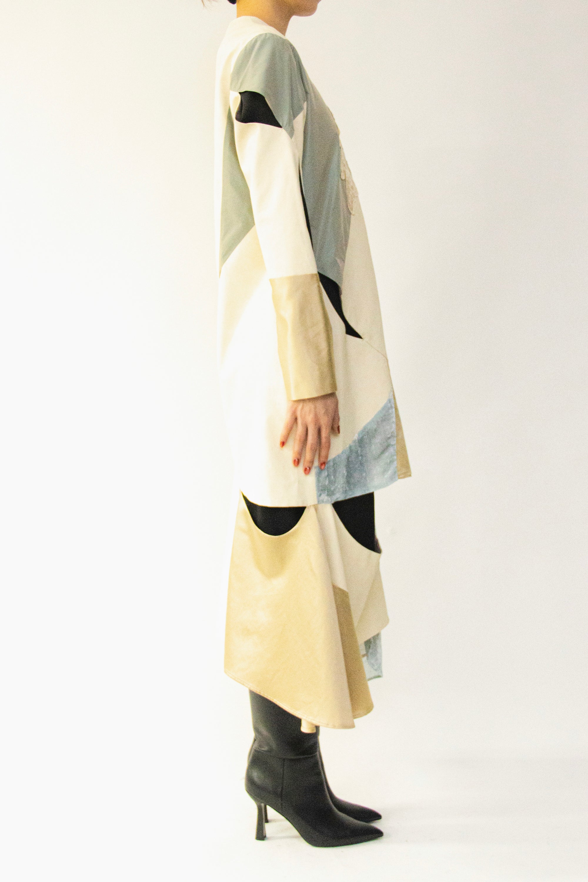 MURRAL Patchwork embroidered dress (Multi)