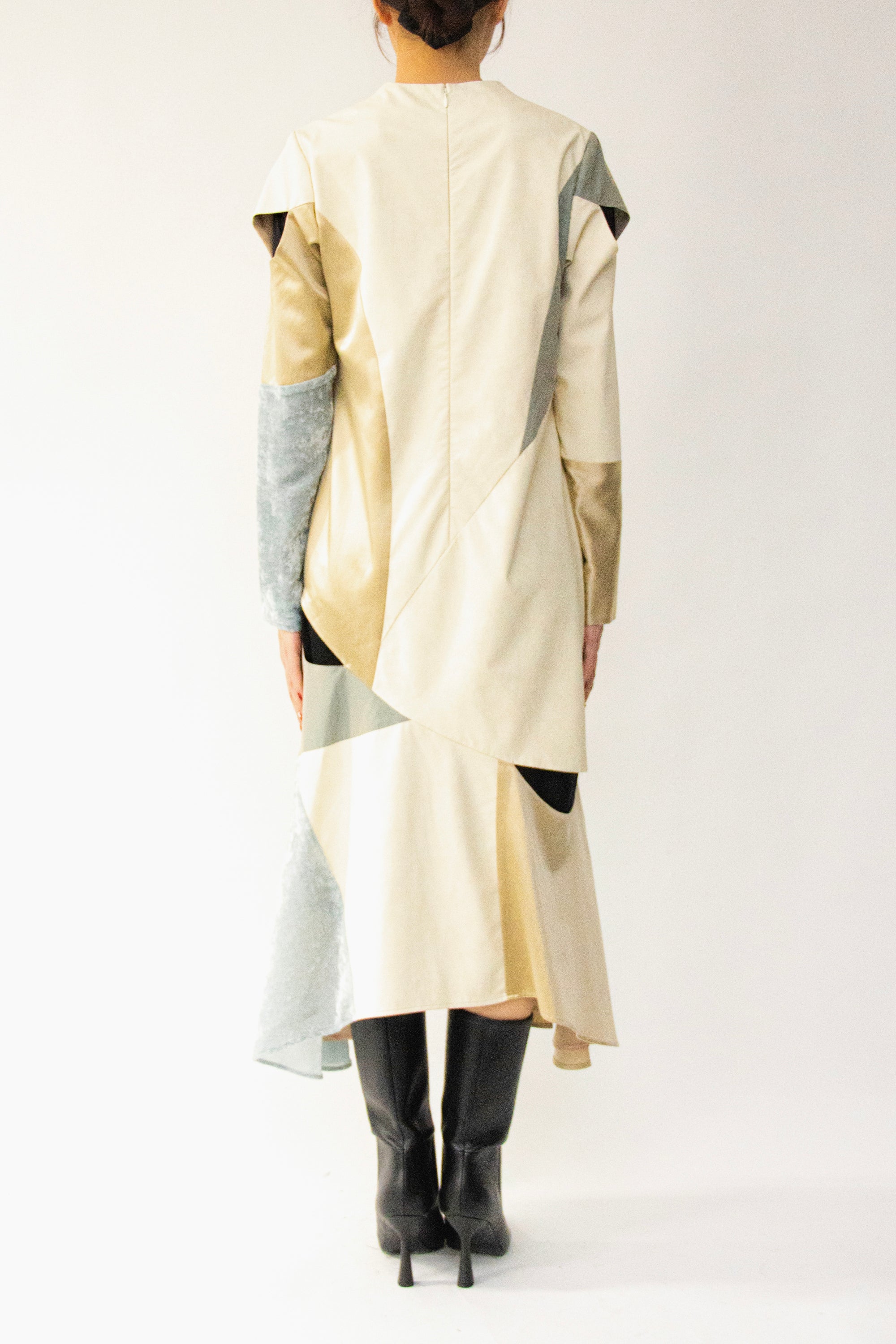 MURRAL Patchwork embroidered dress (Multi)