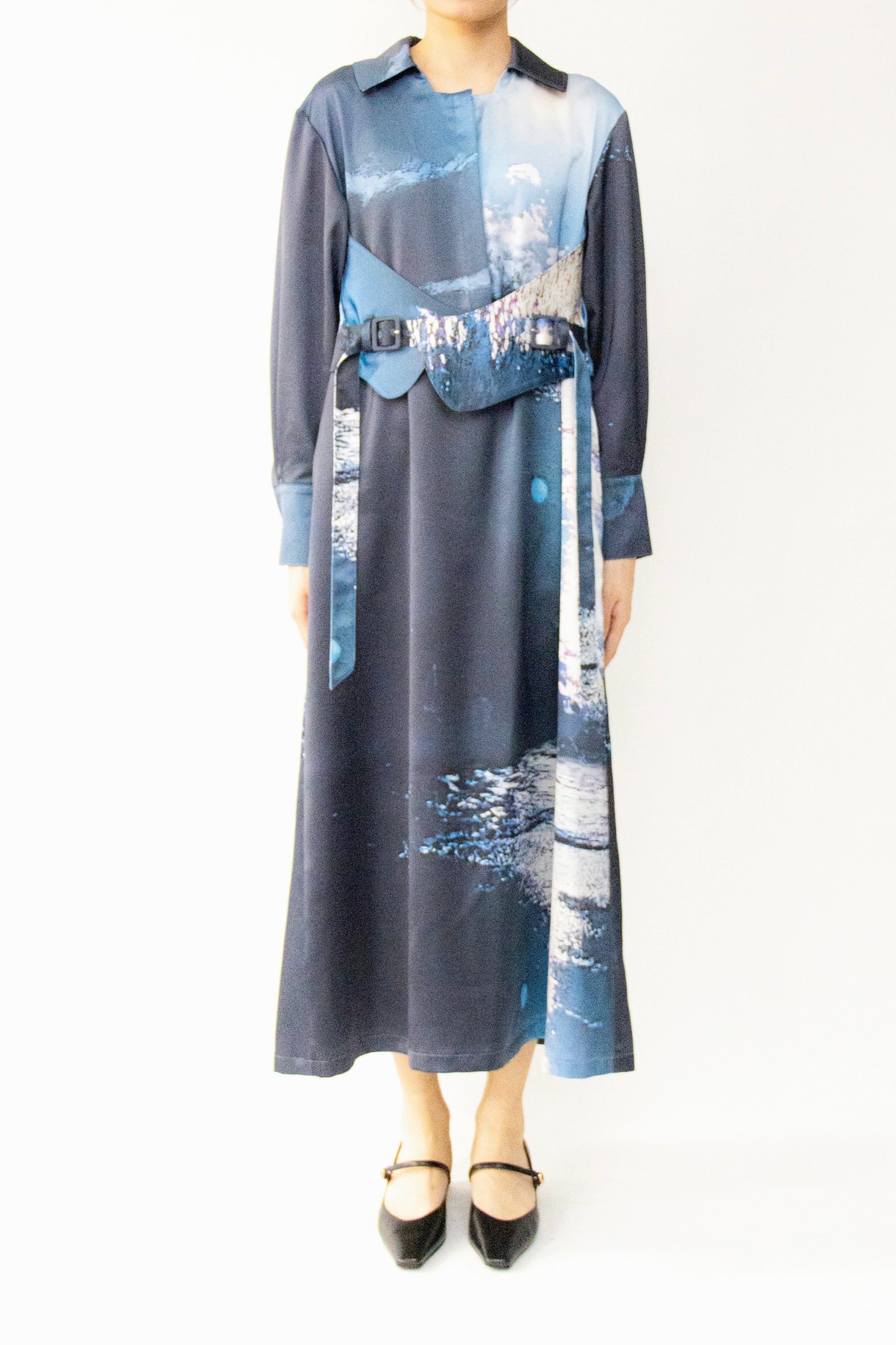 MURRAL Moon road dress (Blue)