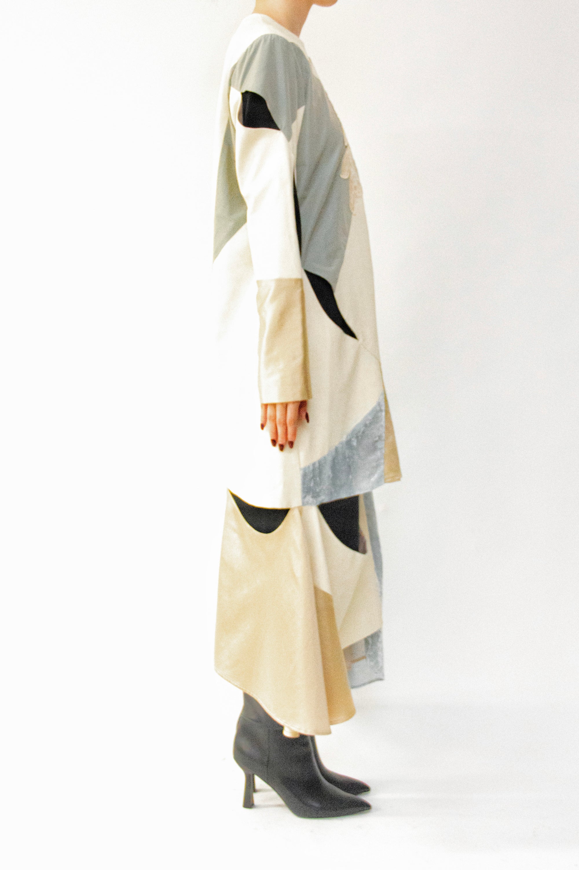 MURRAL Patchwork embroidered dress (Multi)