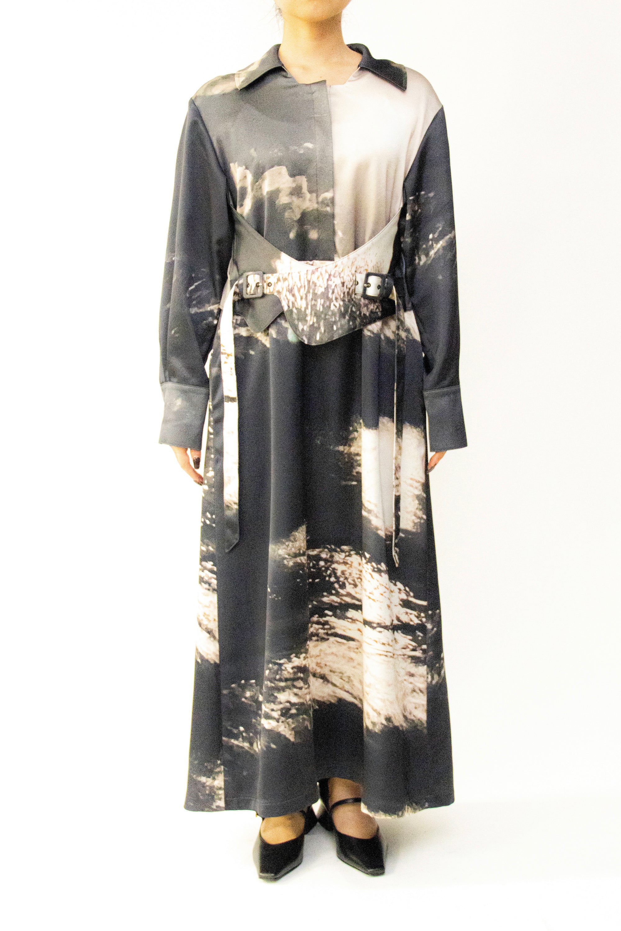 MURRAL Moon road dress (Blue)