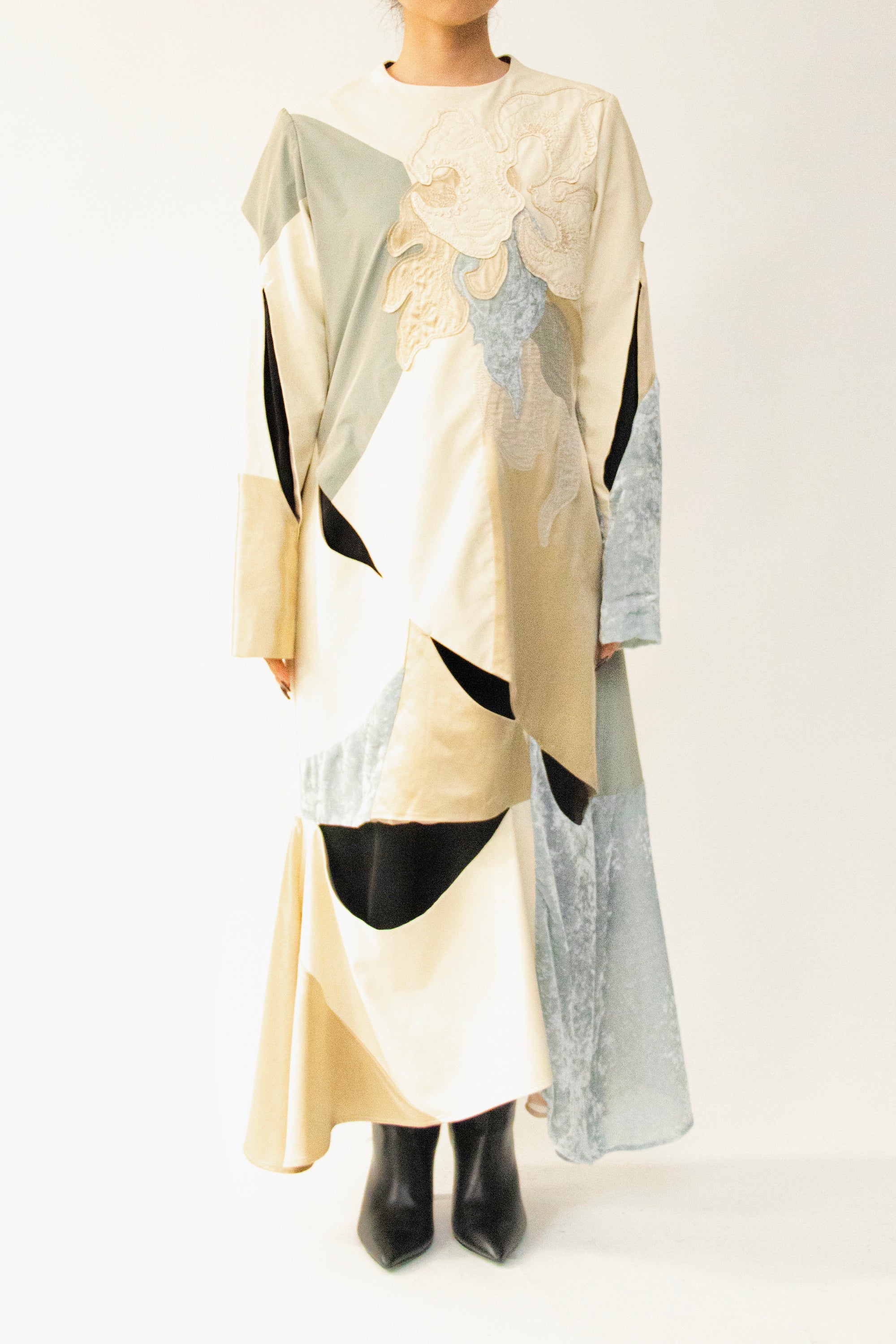 MURRAL Patchwork embroidered dress (Multi)