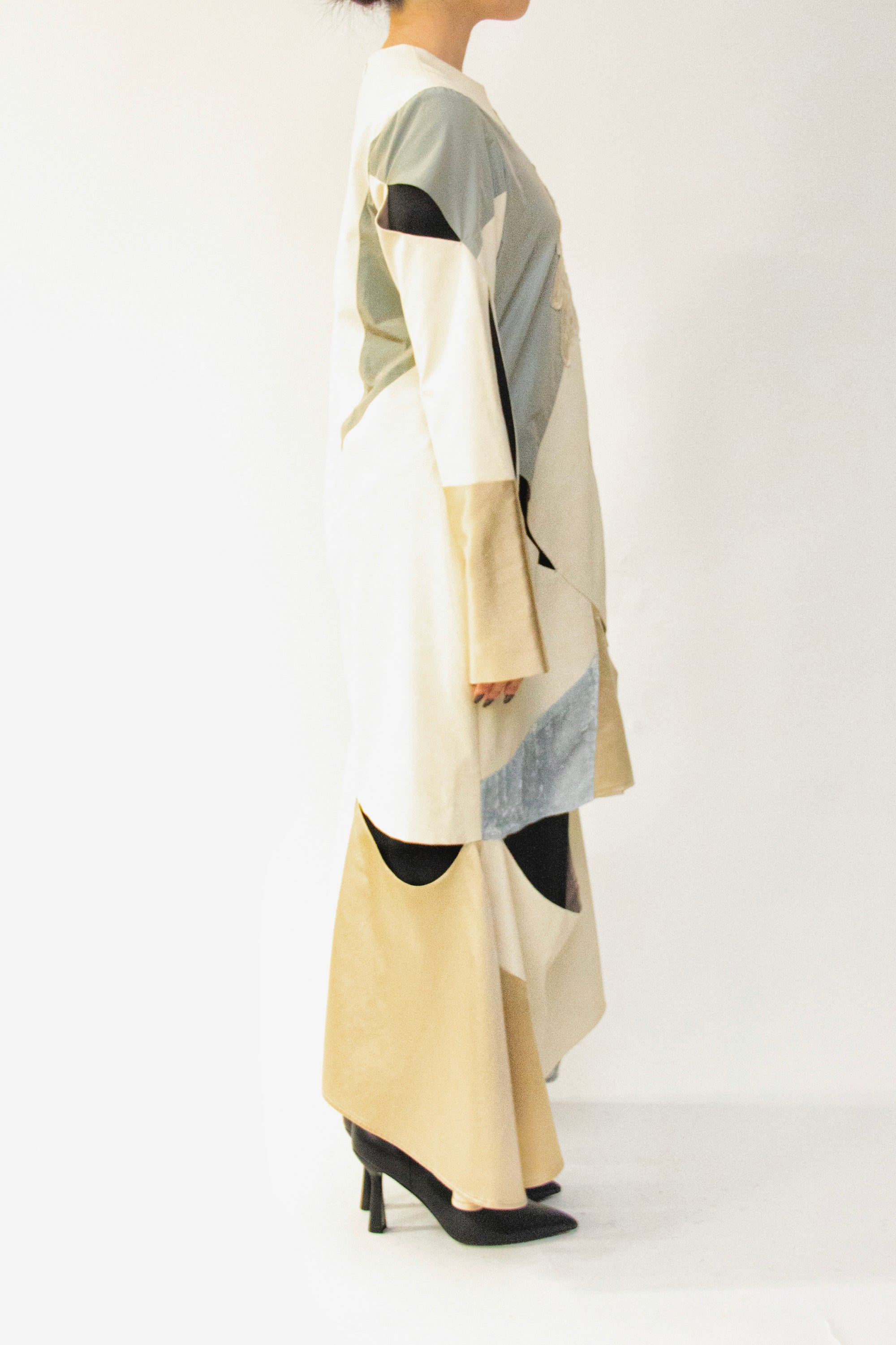 MURRAL Patchwork embroidered dress (Multi)
