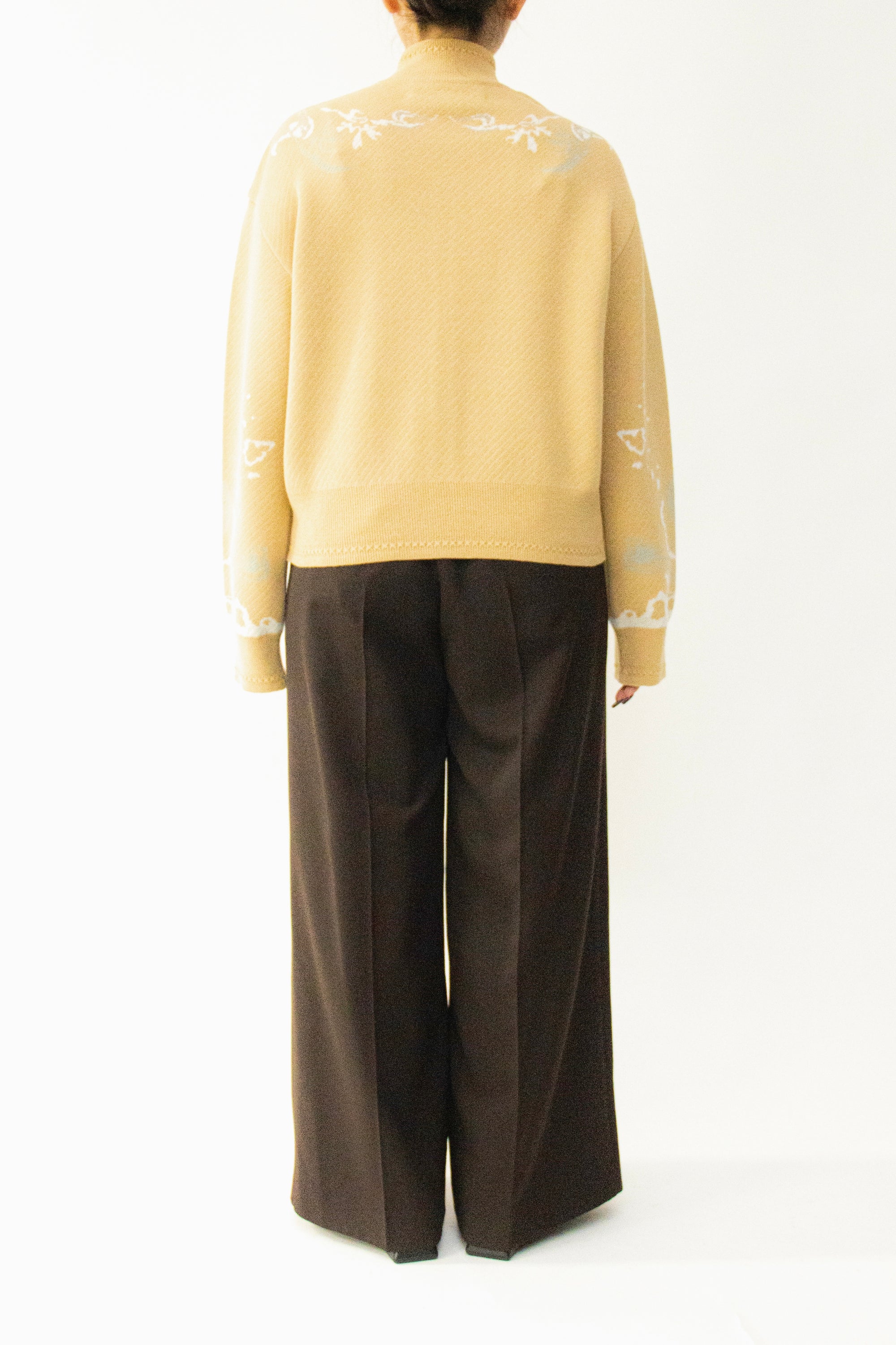 MURRAL Trillium knit cardigan (Beige)