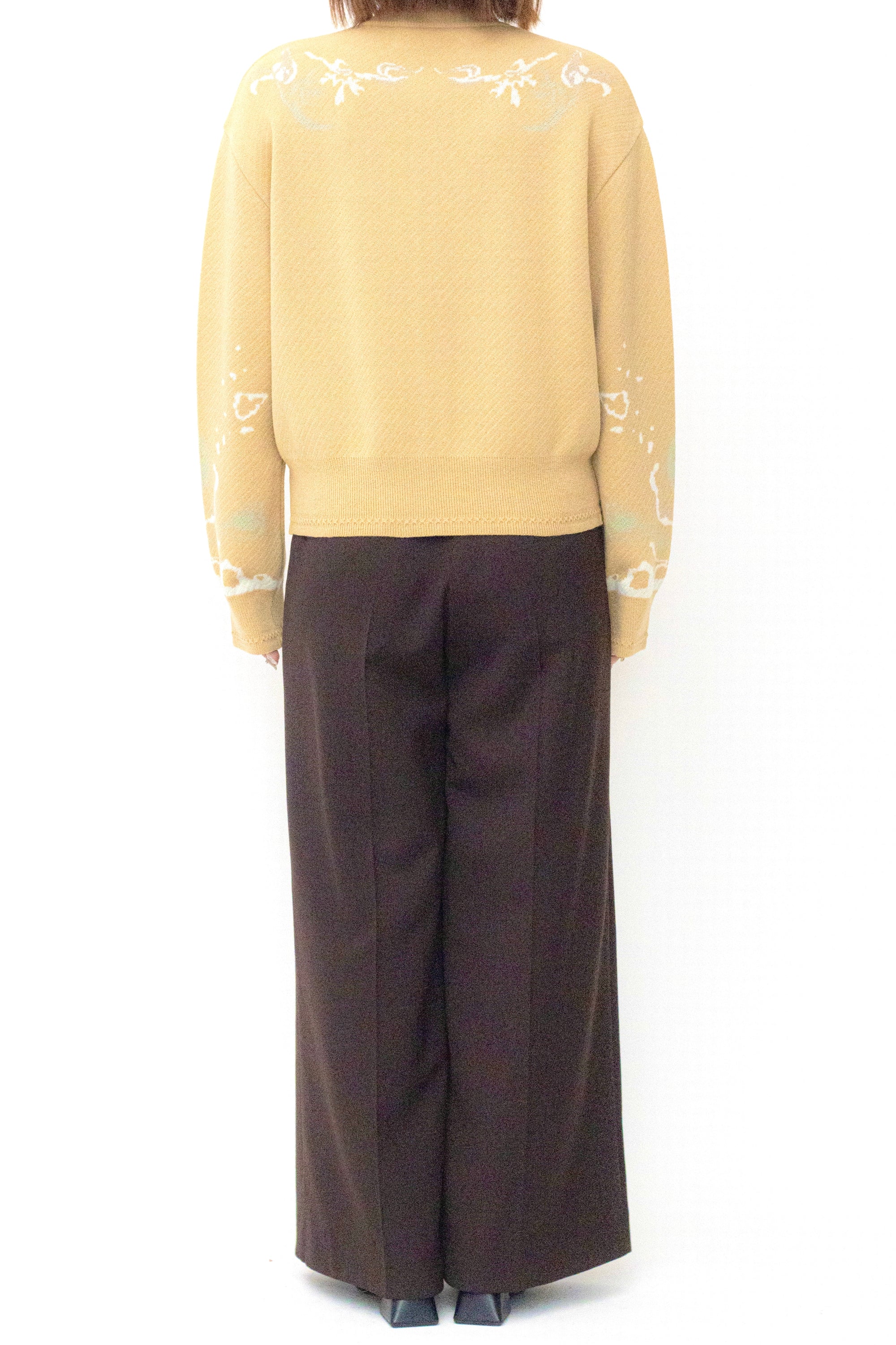 MURRAL Trillium knit cardigan (Beige)