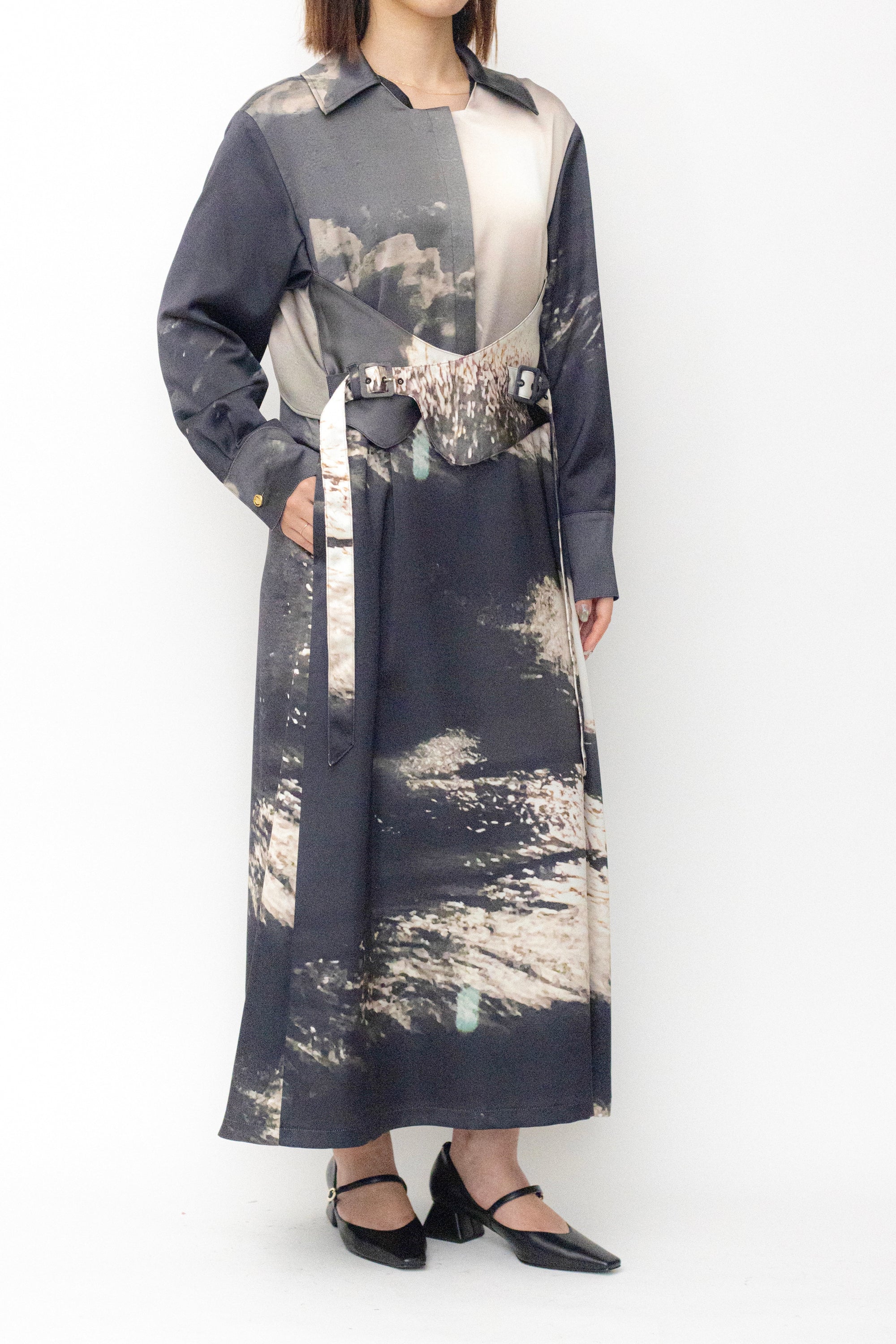 MURRAL Moon road dress (Blue)