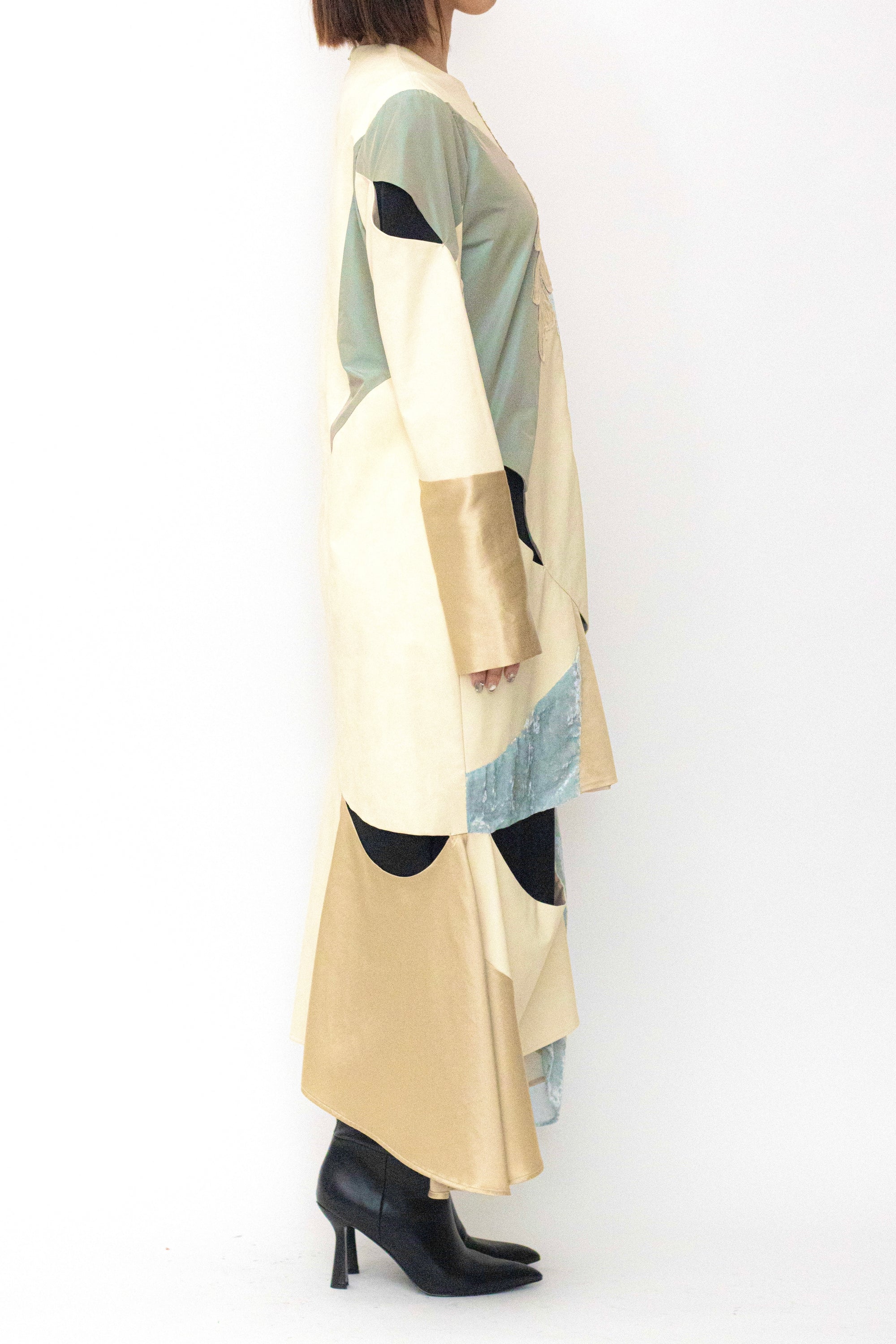 MURRAL Patchwork embroidered dress (Multi)