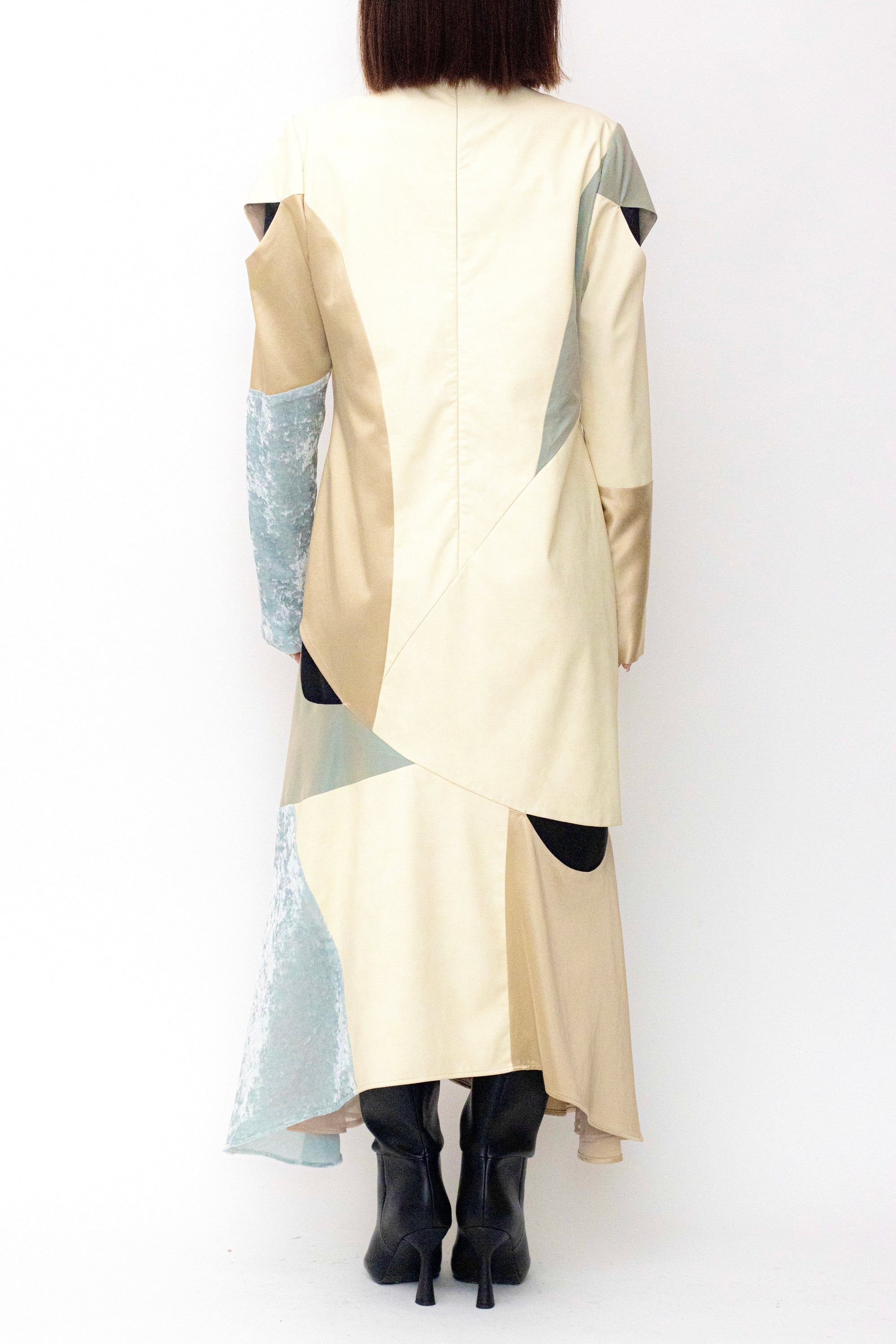 MURRAL Patchwork embroidered dress (Multi)