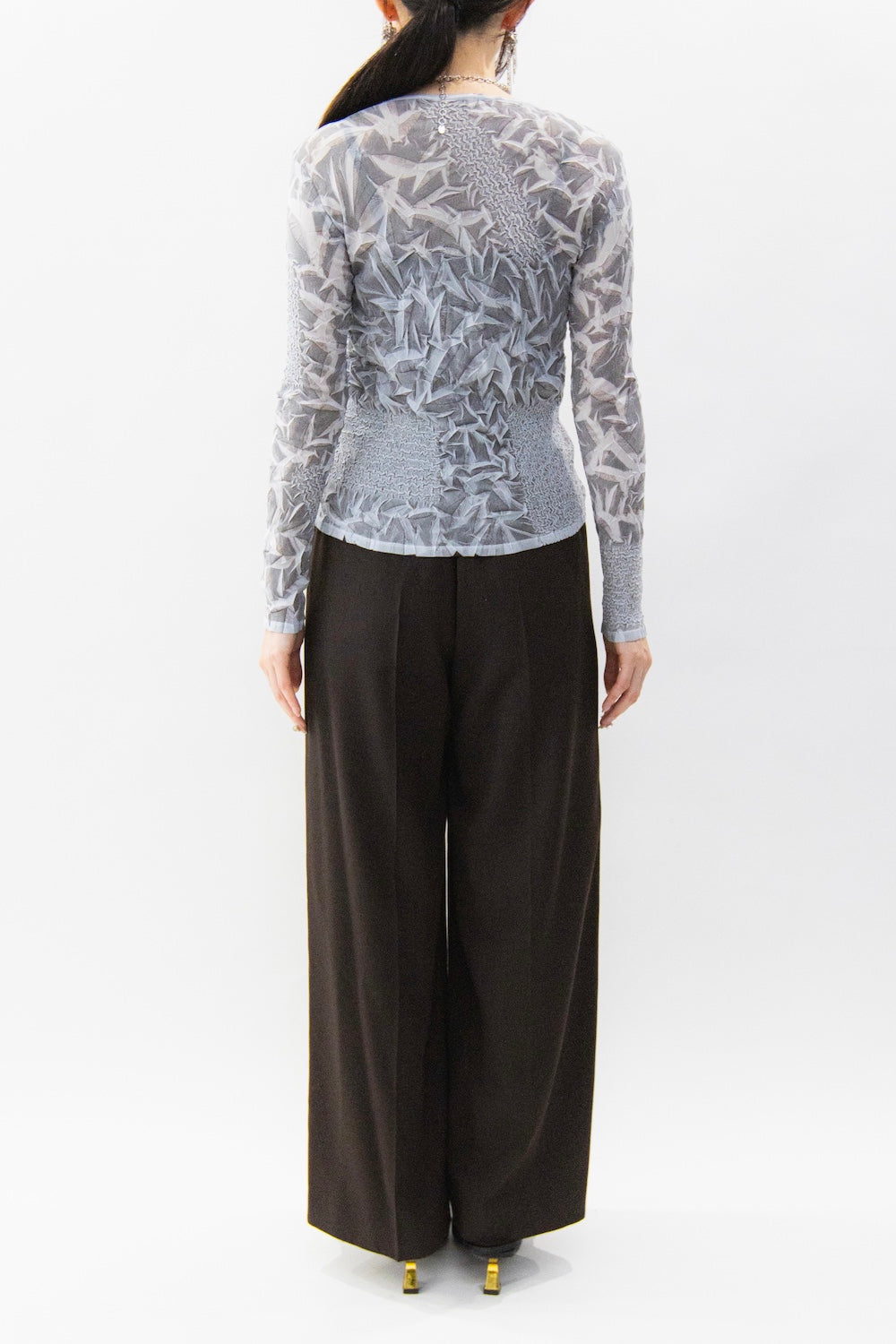MURRAL Crumpled tops (Ivory)