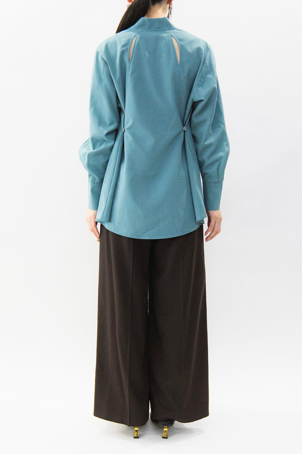 MURRAL Cross cut shirt (Ivory)