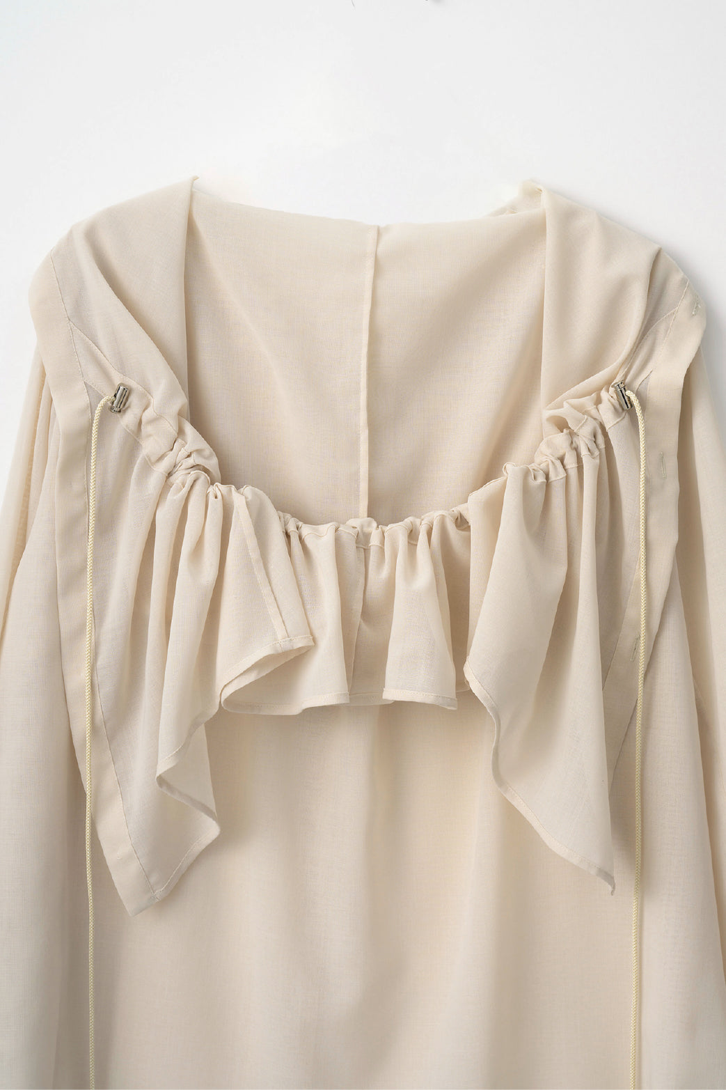 Float hood Shirt (Beige)
