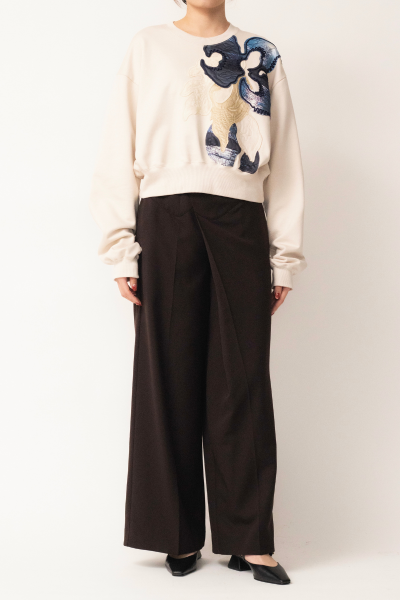 MURRAL Patchwork embroidered sweatshirt (Grage)