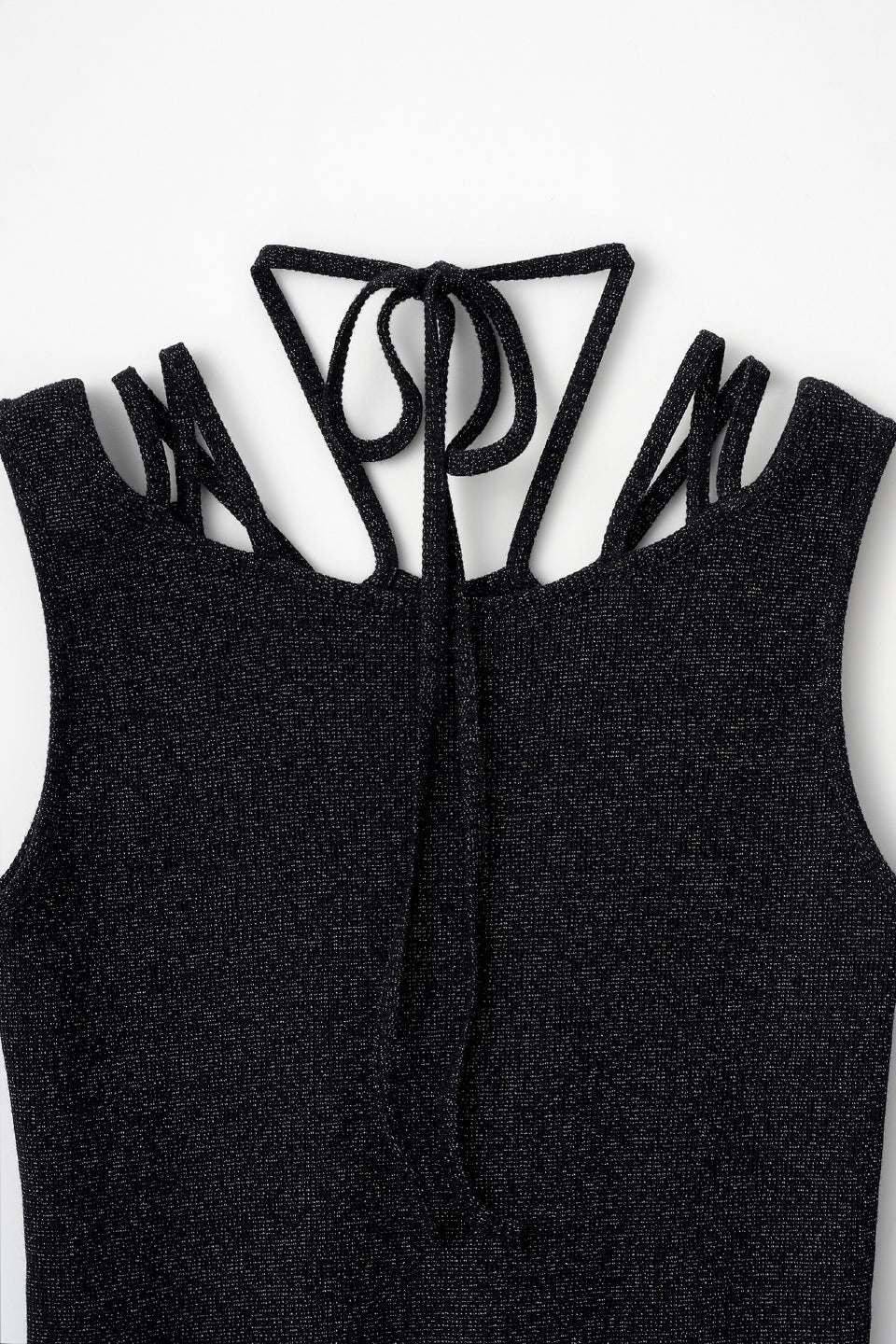 Glitter ivy tank (Black)
