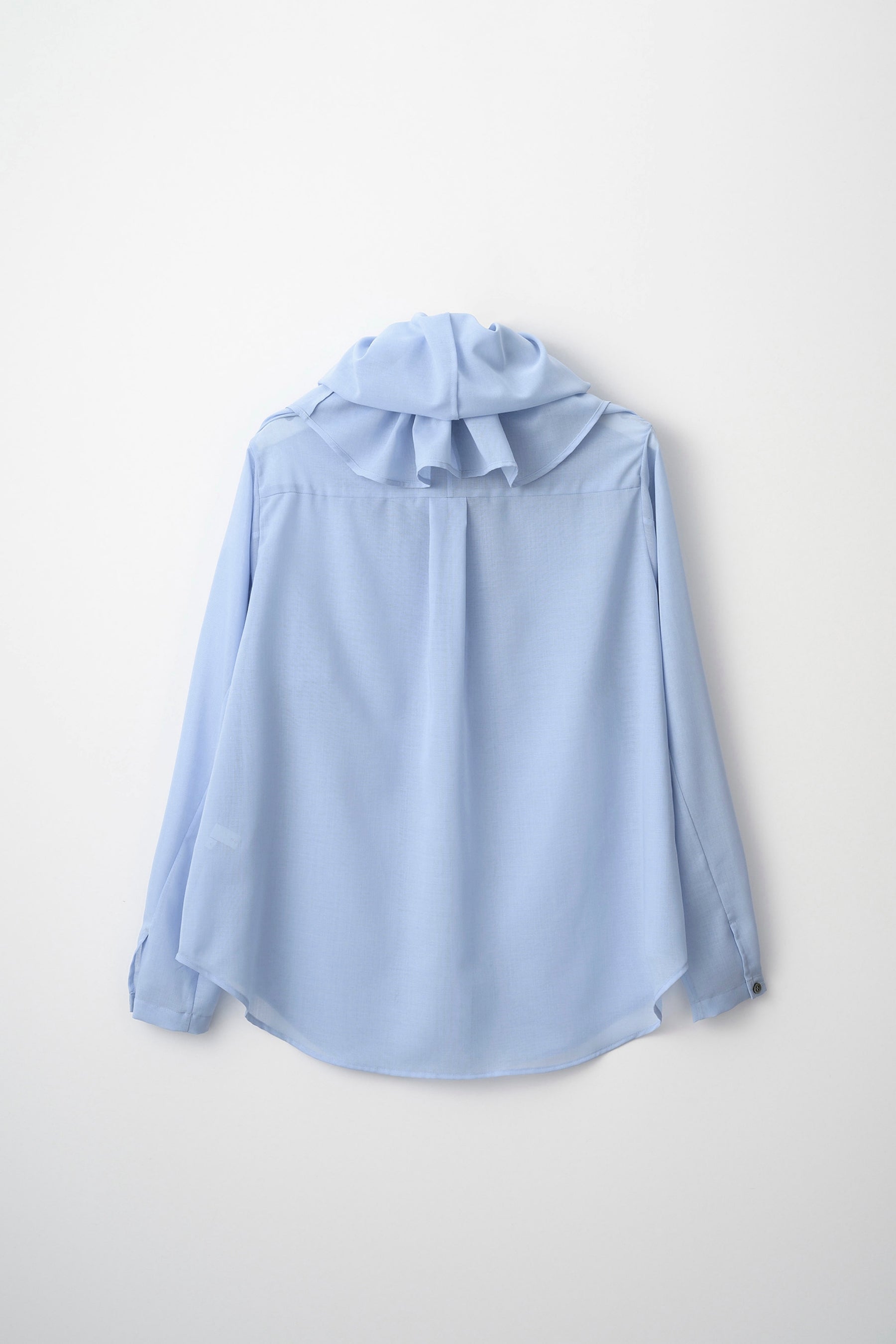 Float hood Shirt (Light blue)