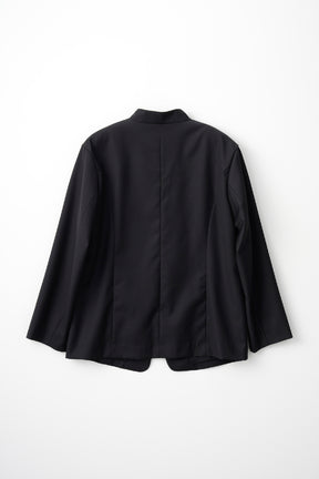 Veil embroidered jacket (Black)
