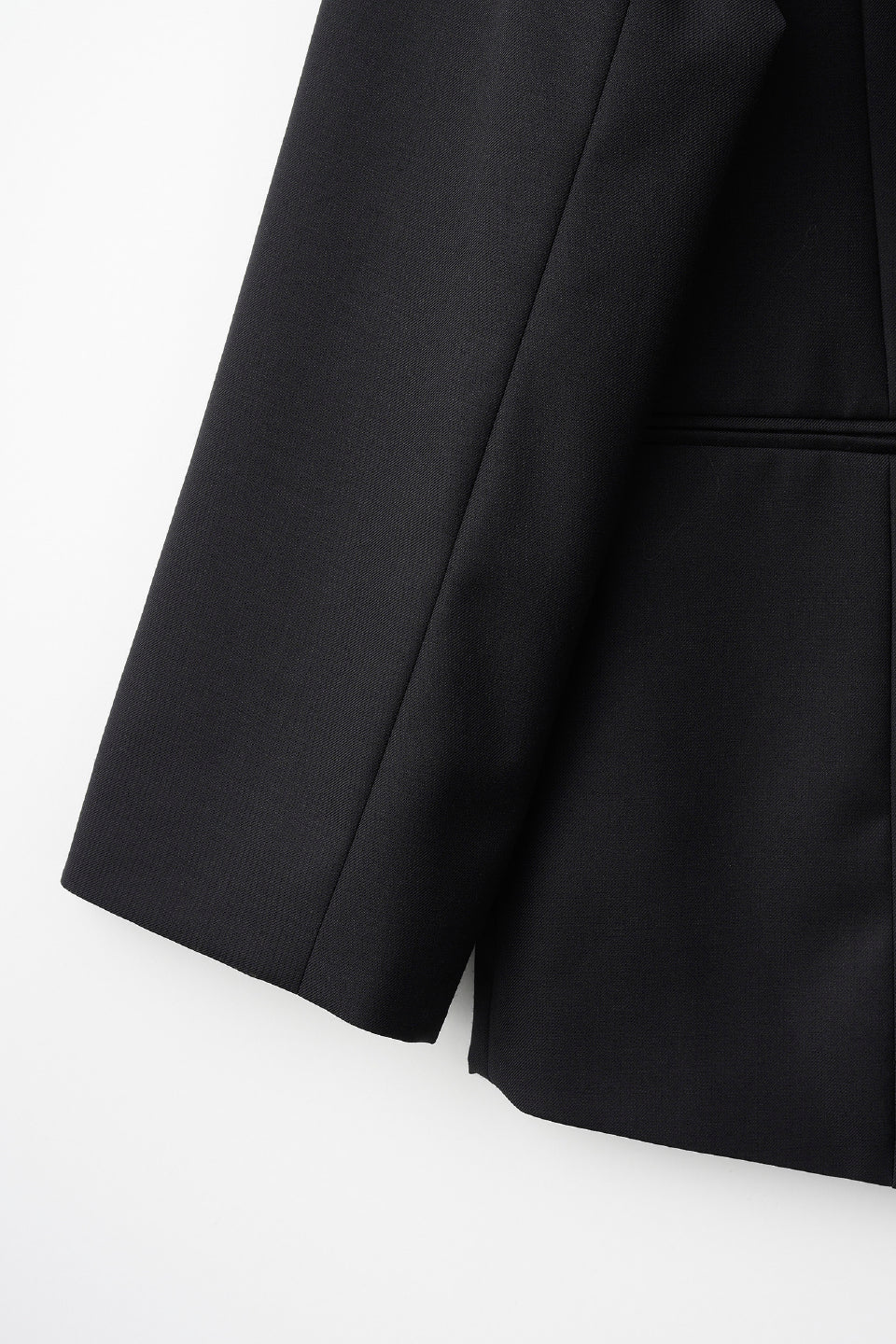 Veil embroidered jacket (Black)