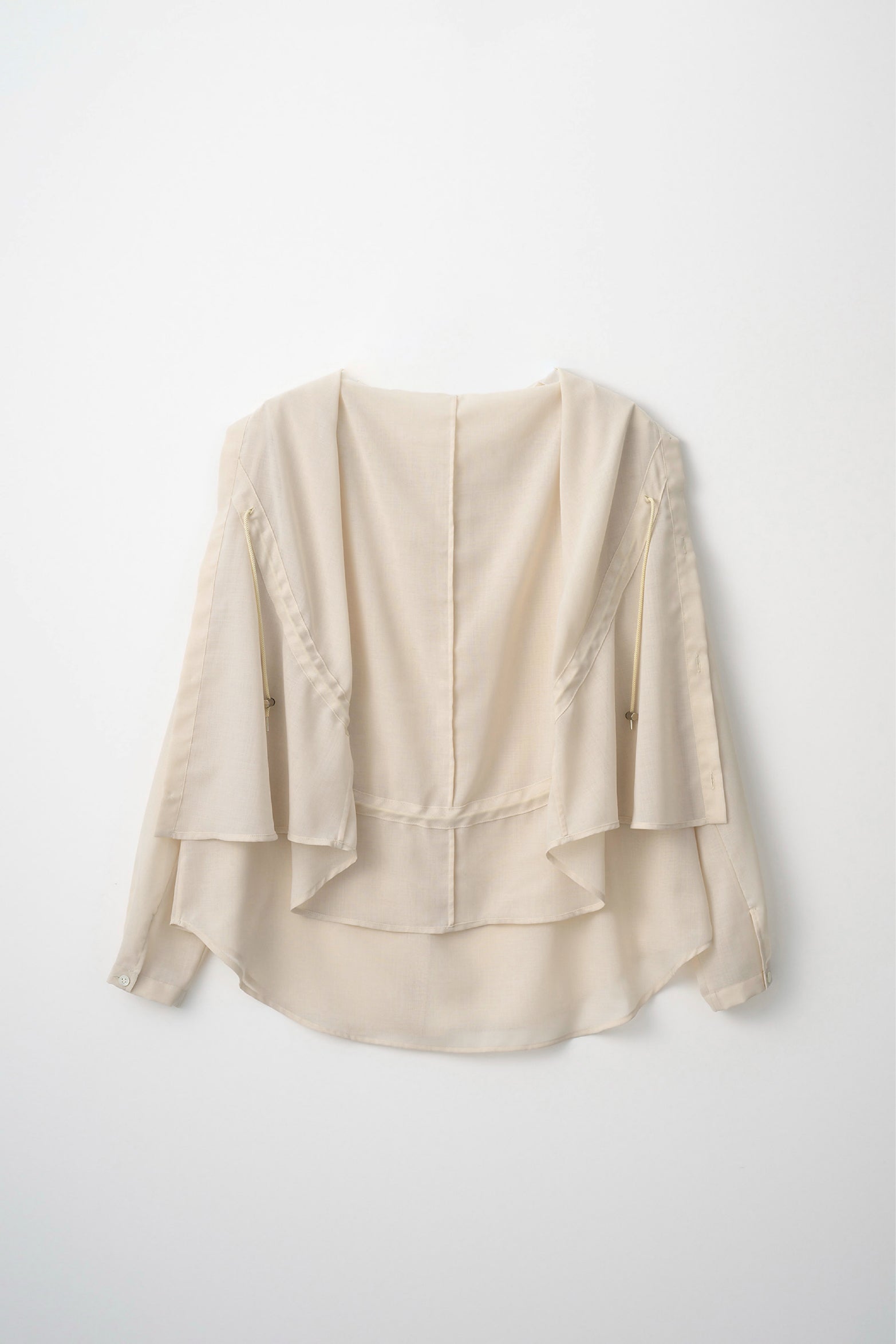 Float hood Shirt (Beige)