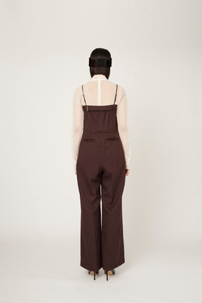 "Shenandoah" jumpsuit (Brown)