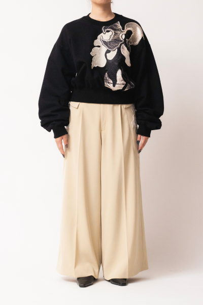 MURRAL Patchwork embroidered sweatshirt (Grage)