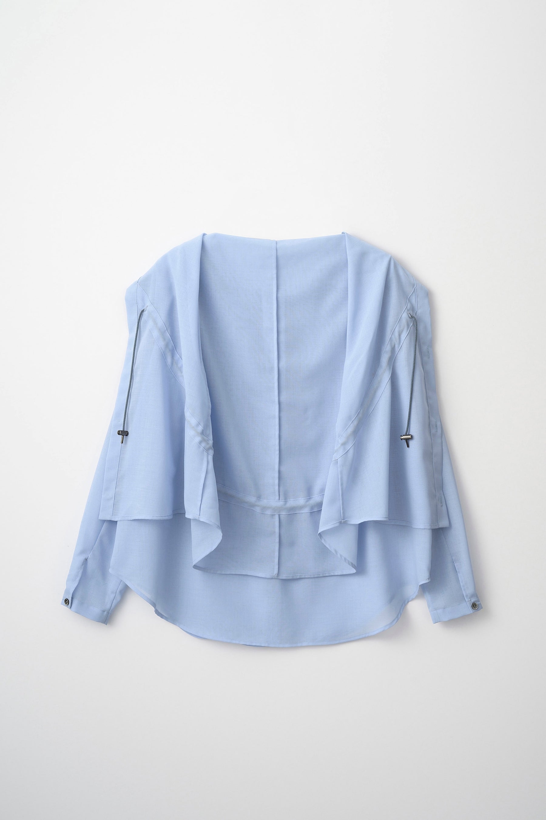 Float hood Shirt (Light blue)