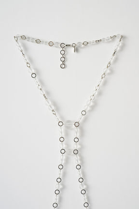 Petal collar lace dress set (Black)