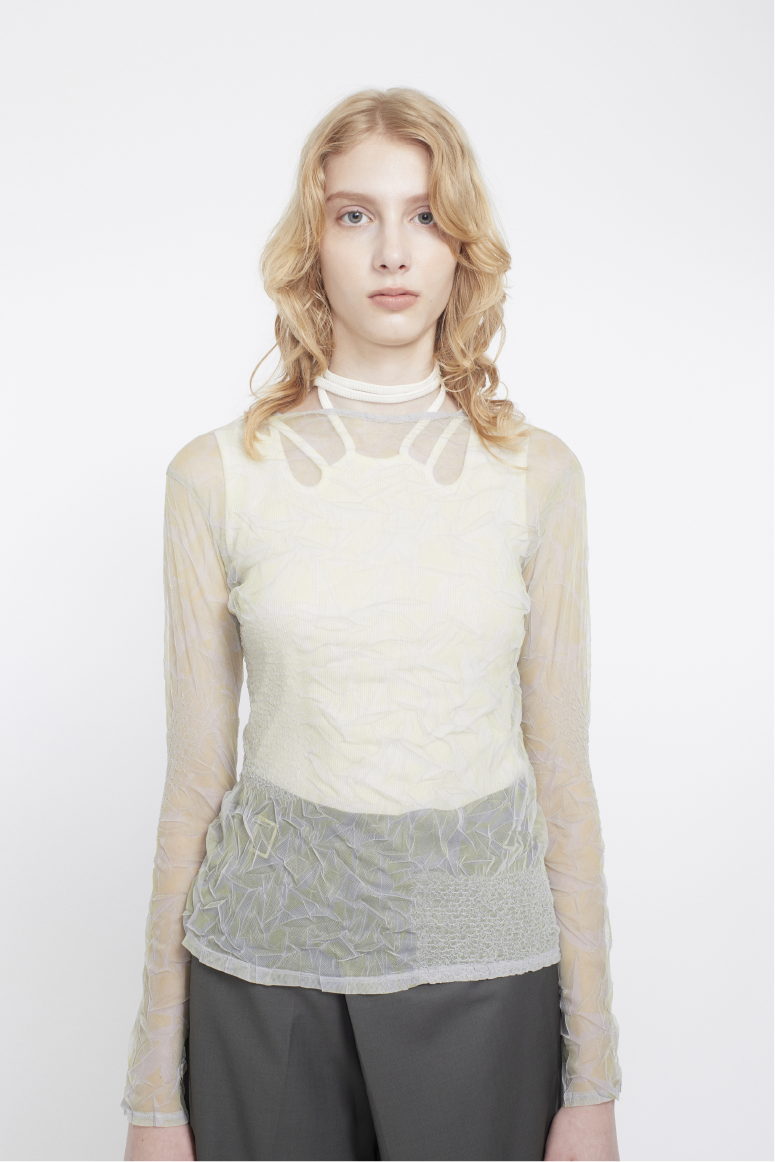 Crumpled tops (Yellow)