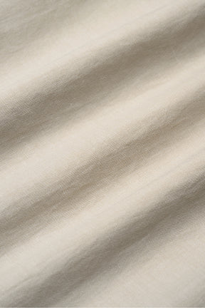 Veil embroidered layered slacks (Ecru)