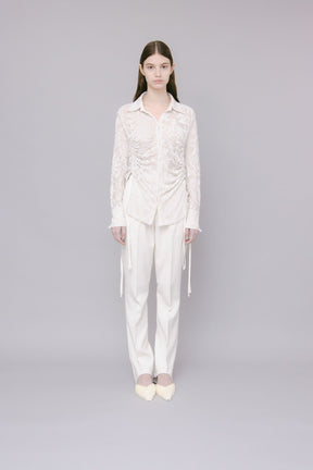 Melt trousers (White)