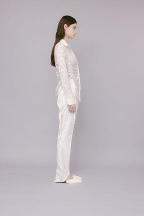 Melt trousers (White)