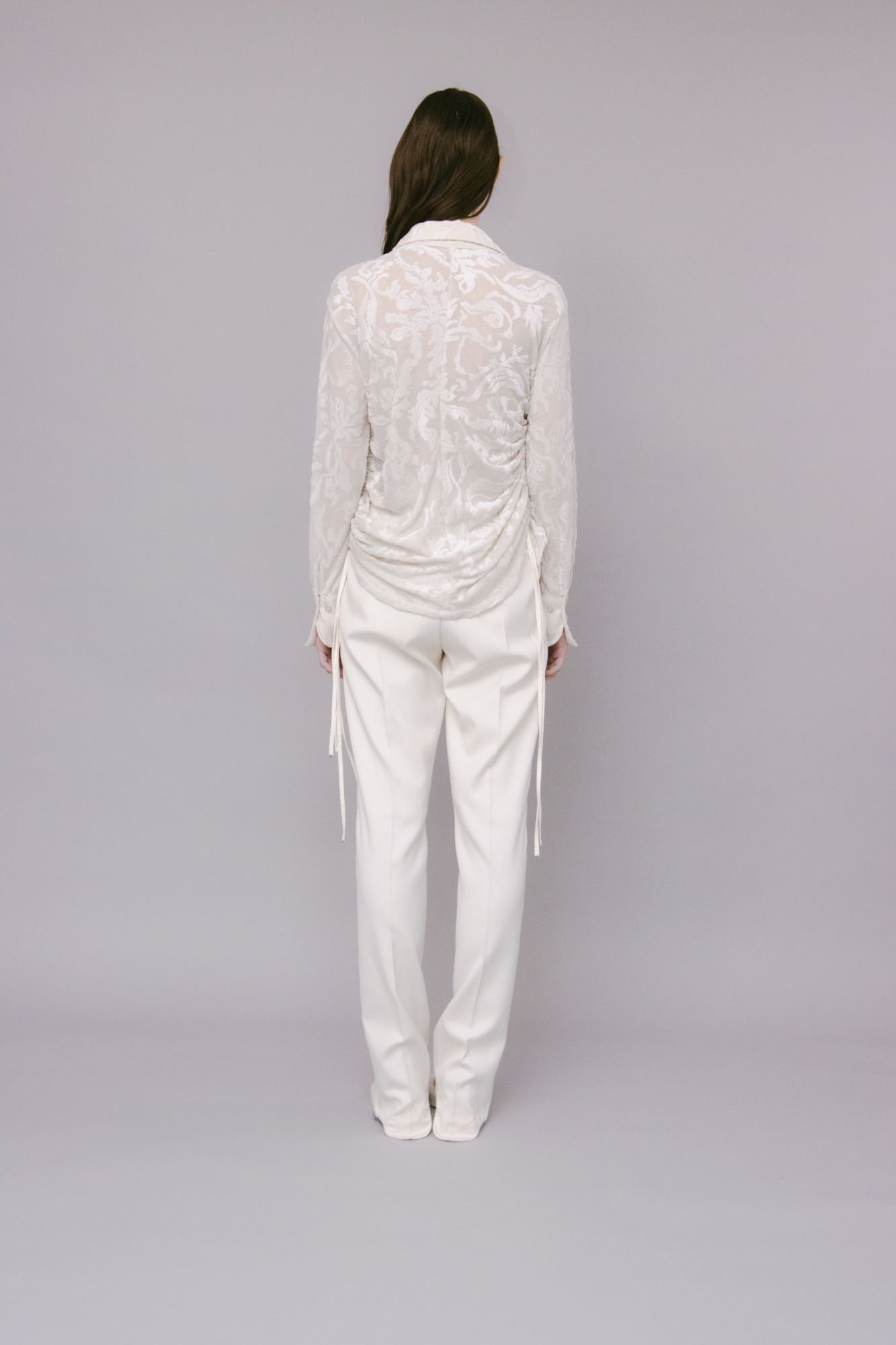 Melt trousers (White)