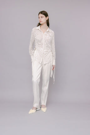 Melt trousers (White)
