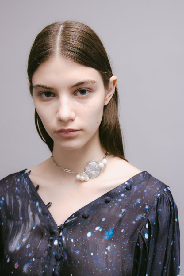 MURRAL Snow cover choker (Silver)