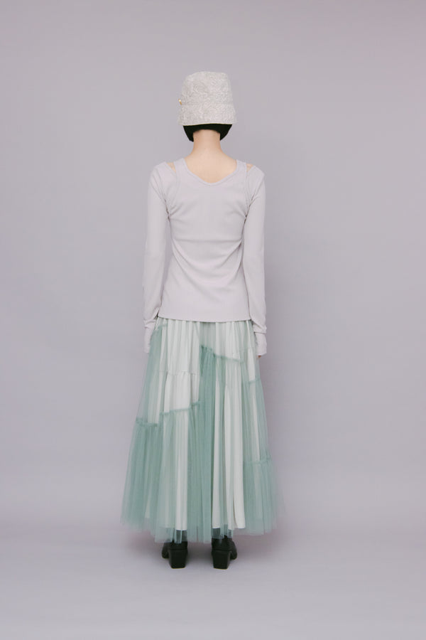 MURRAL Melt rib top (Greige)