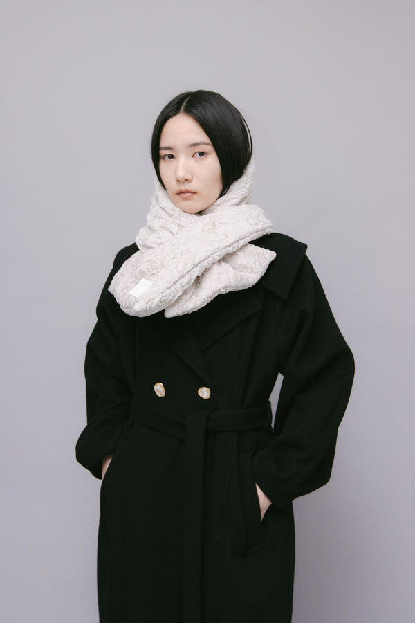 MURRAL Curvy wool coat (Black)